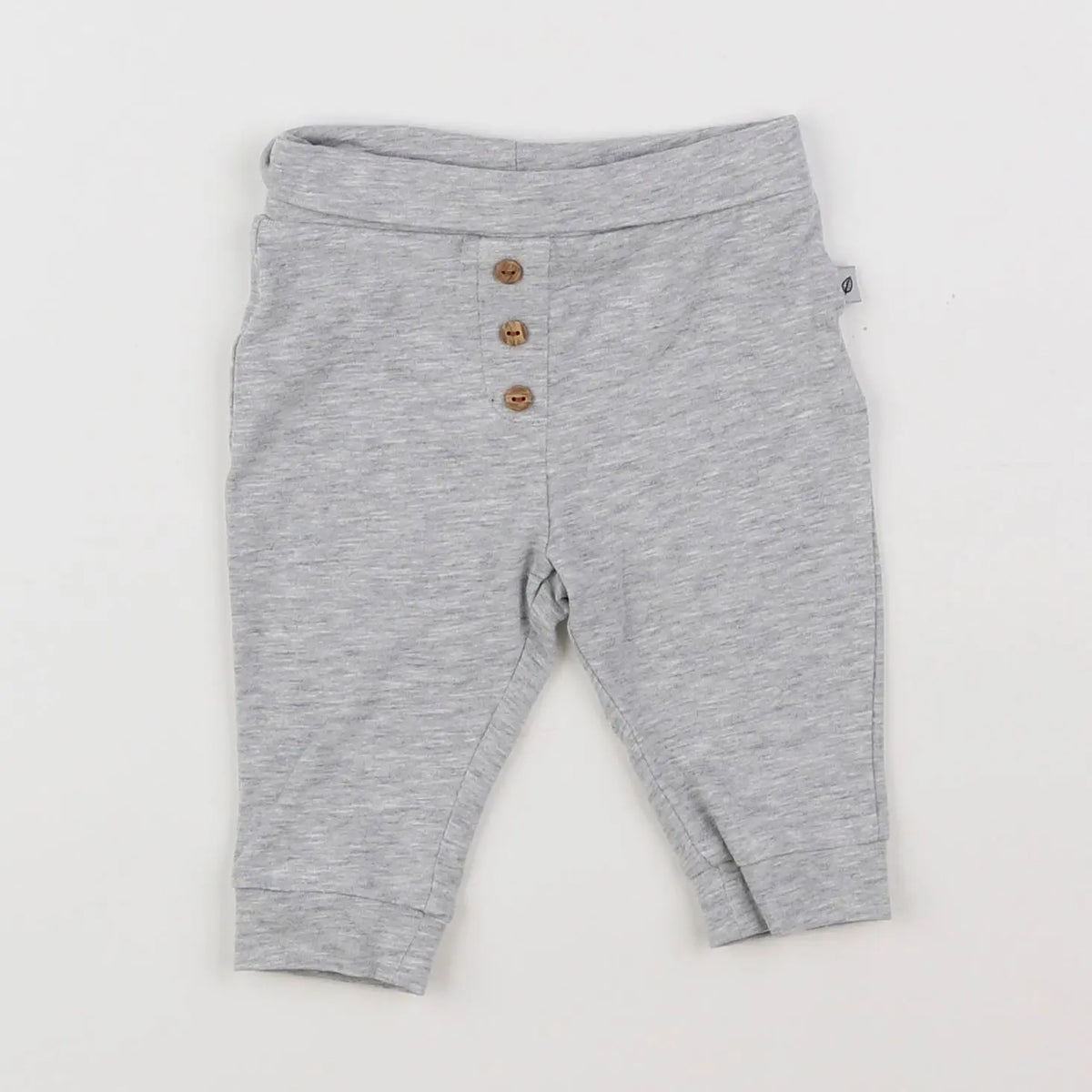 Vertbaudet - pantalon gris - 6 mois