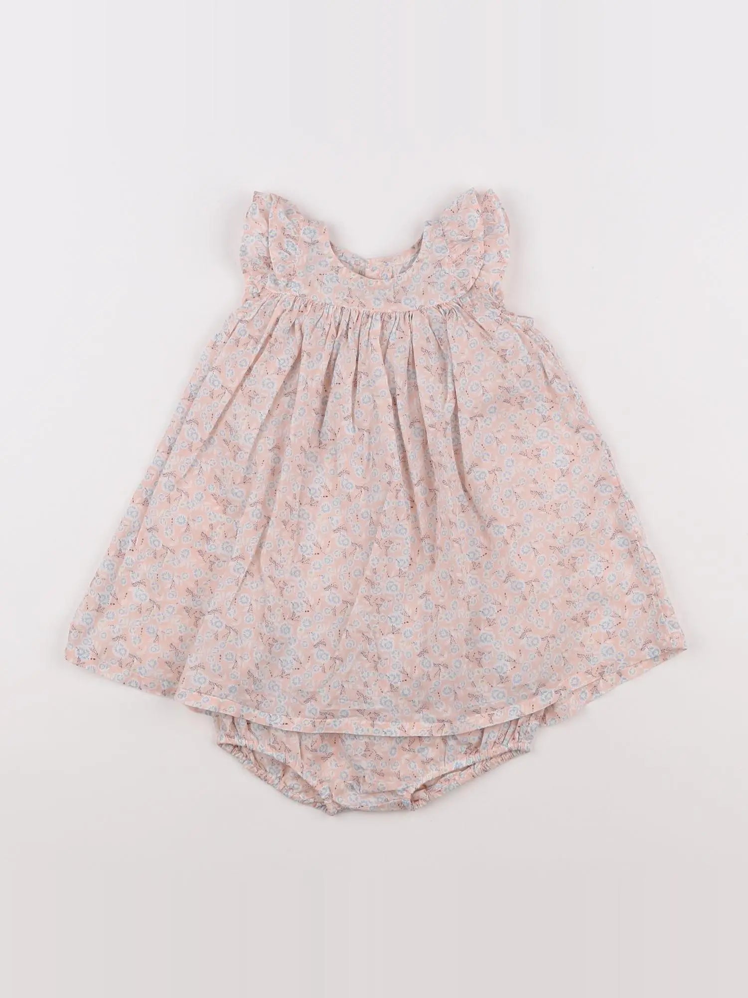 Boutchou - robe multicolore - 6 mois
