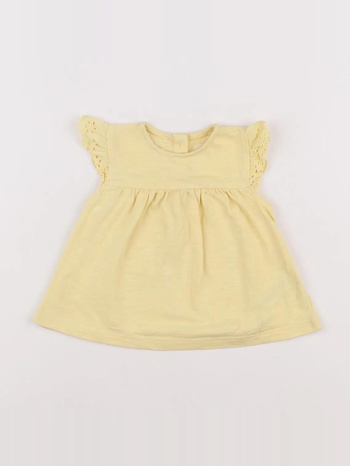 Next - tee-shirt jaune - 3 mois