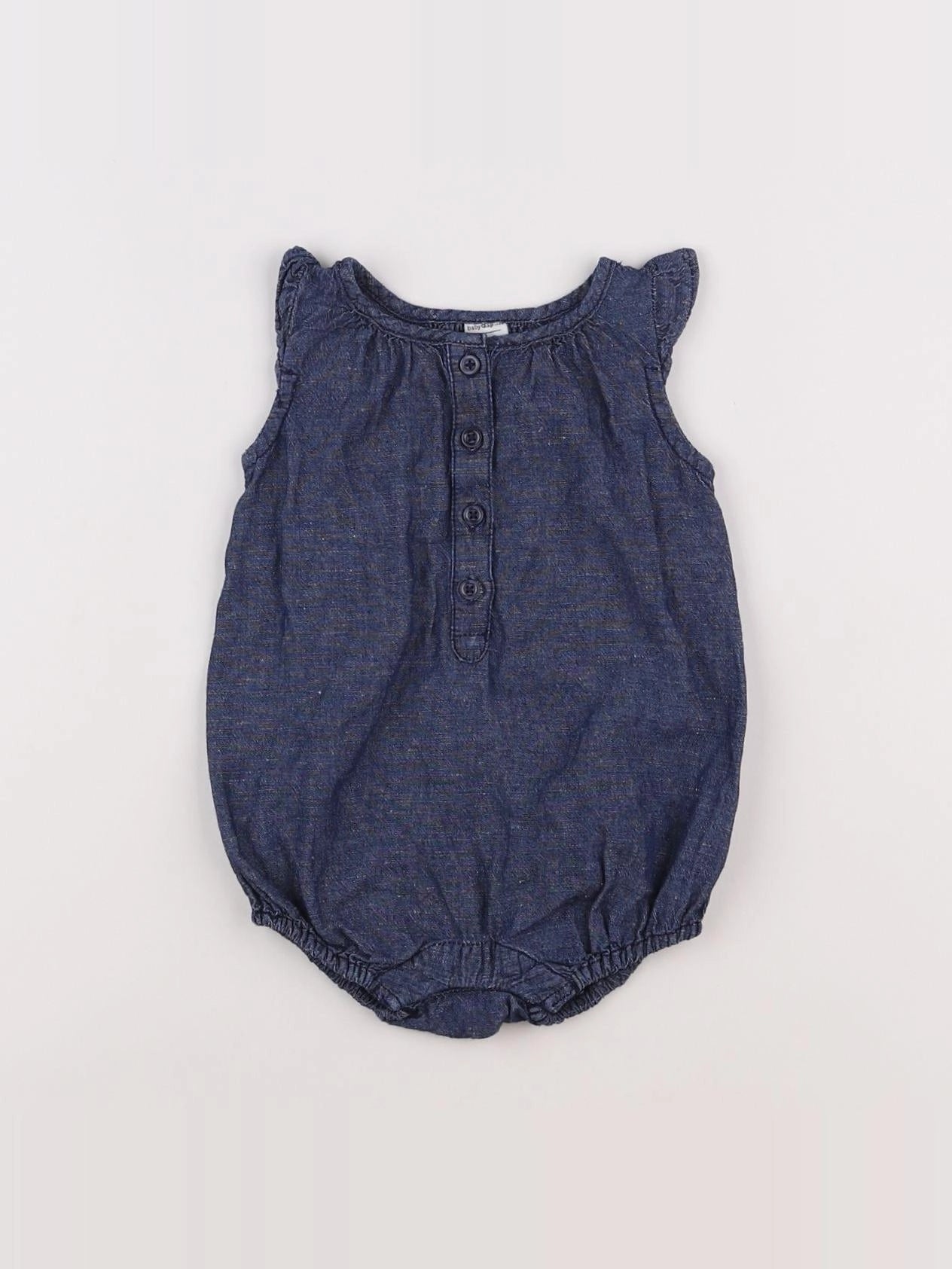 GAP - combinaison bleu - 3/6 mois