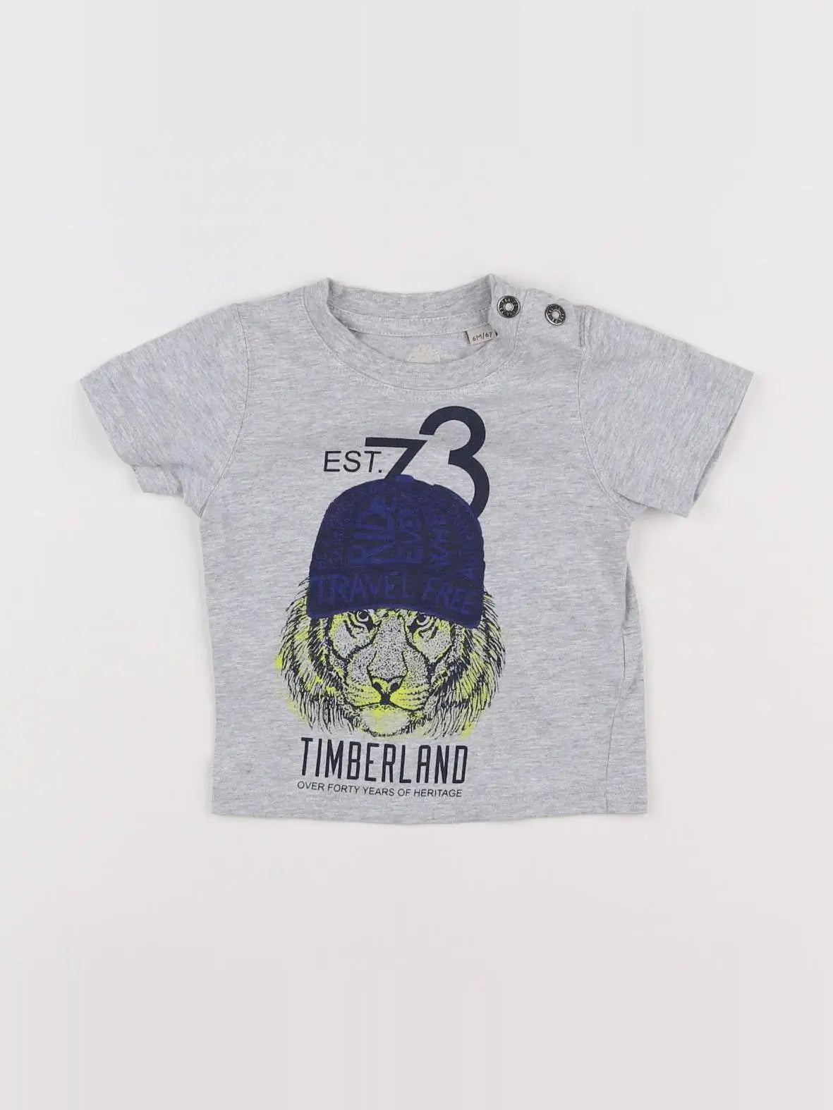 Timberland - tee-shirt gris - 6 mois