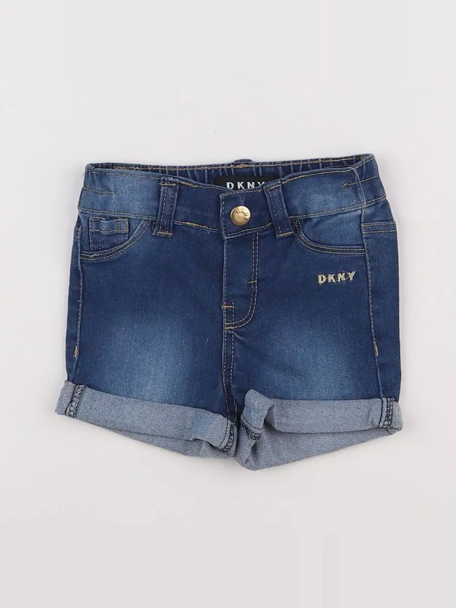 Dkny - short bleu - 12 mois