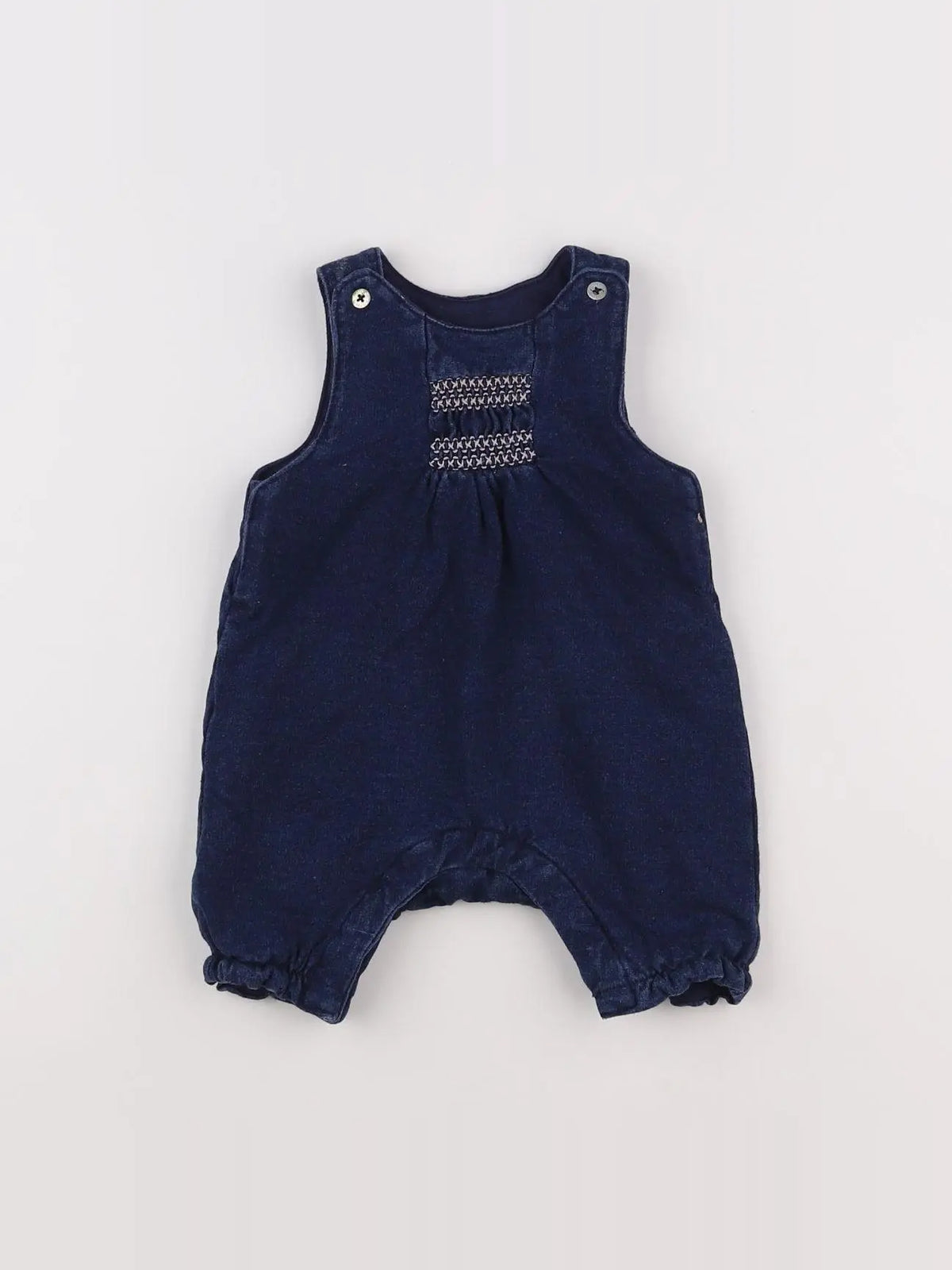 Natalys - salopette bleu - 1 mois