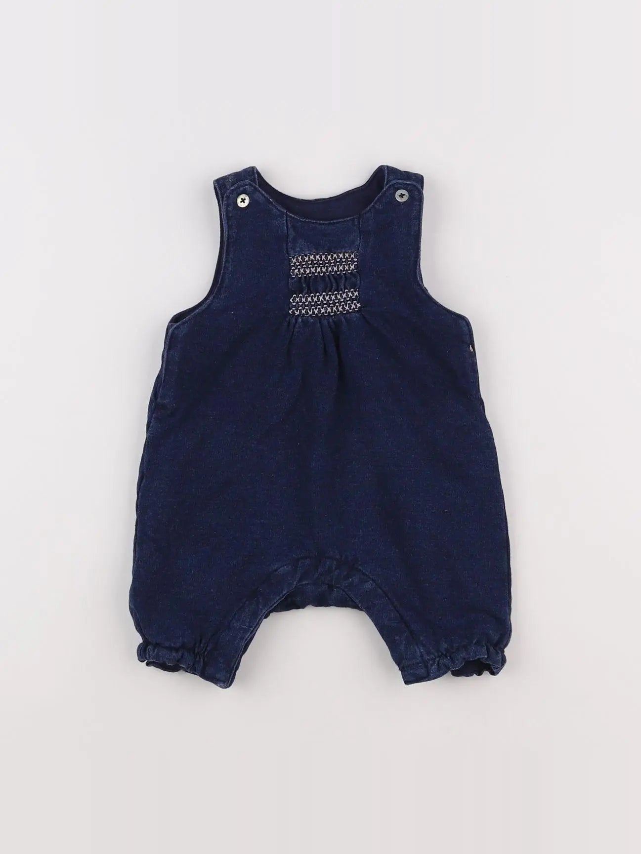 Natalys - salopette bleu - 1 mois