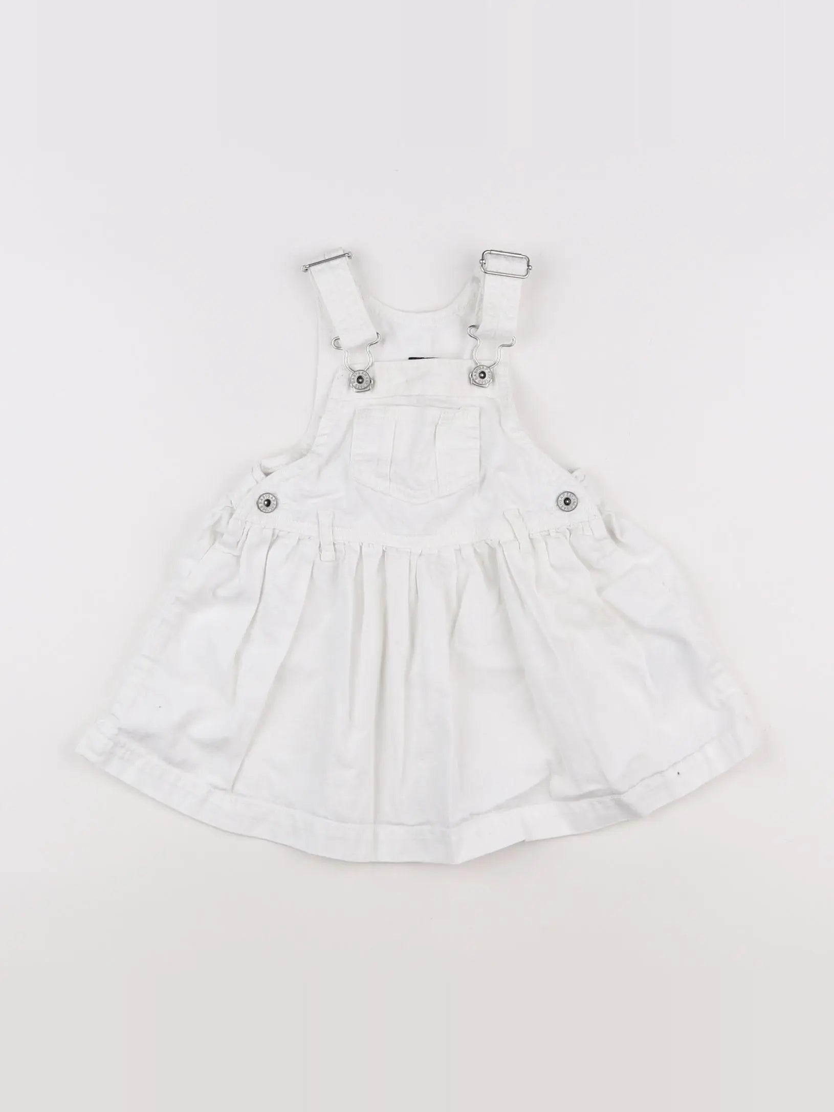 GAP - robe blanc - 12 mois à 2 ans