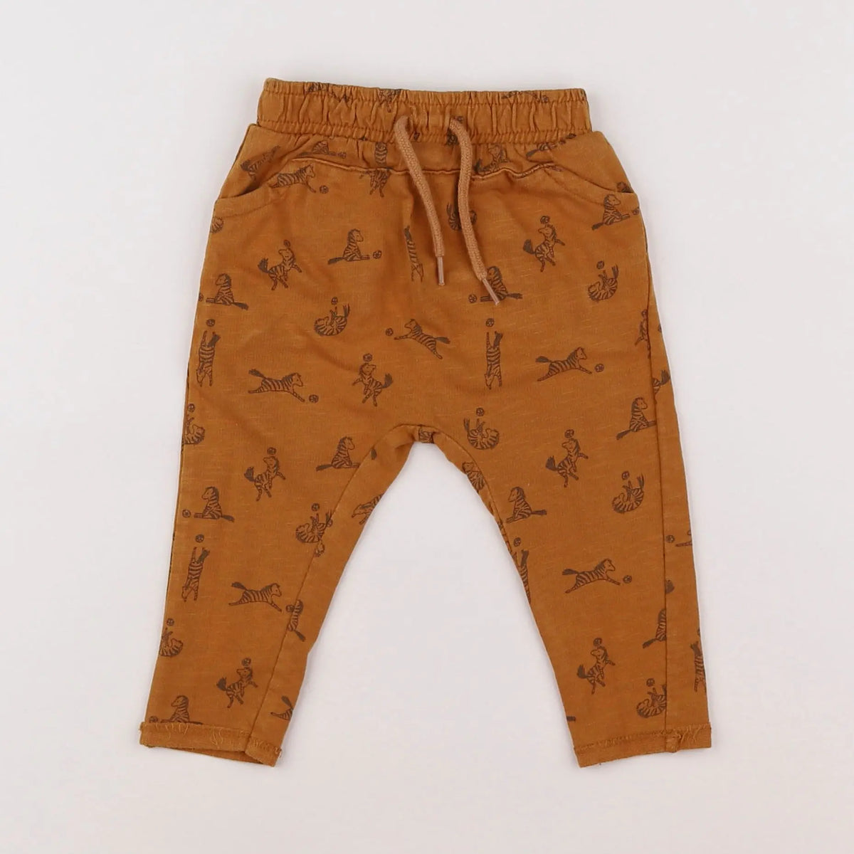 Vertbaudet - jogging marron - 6 mois
