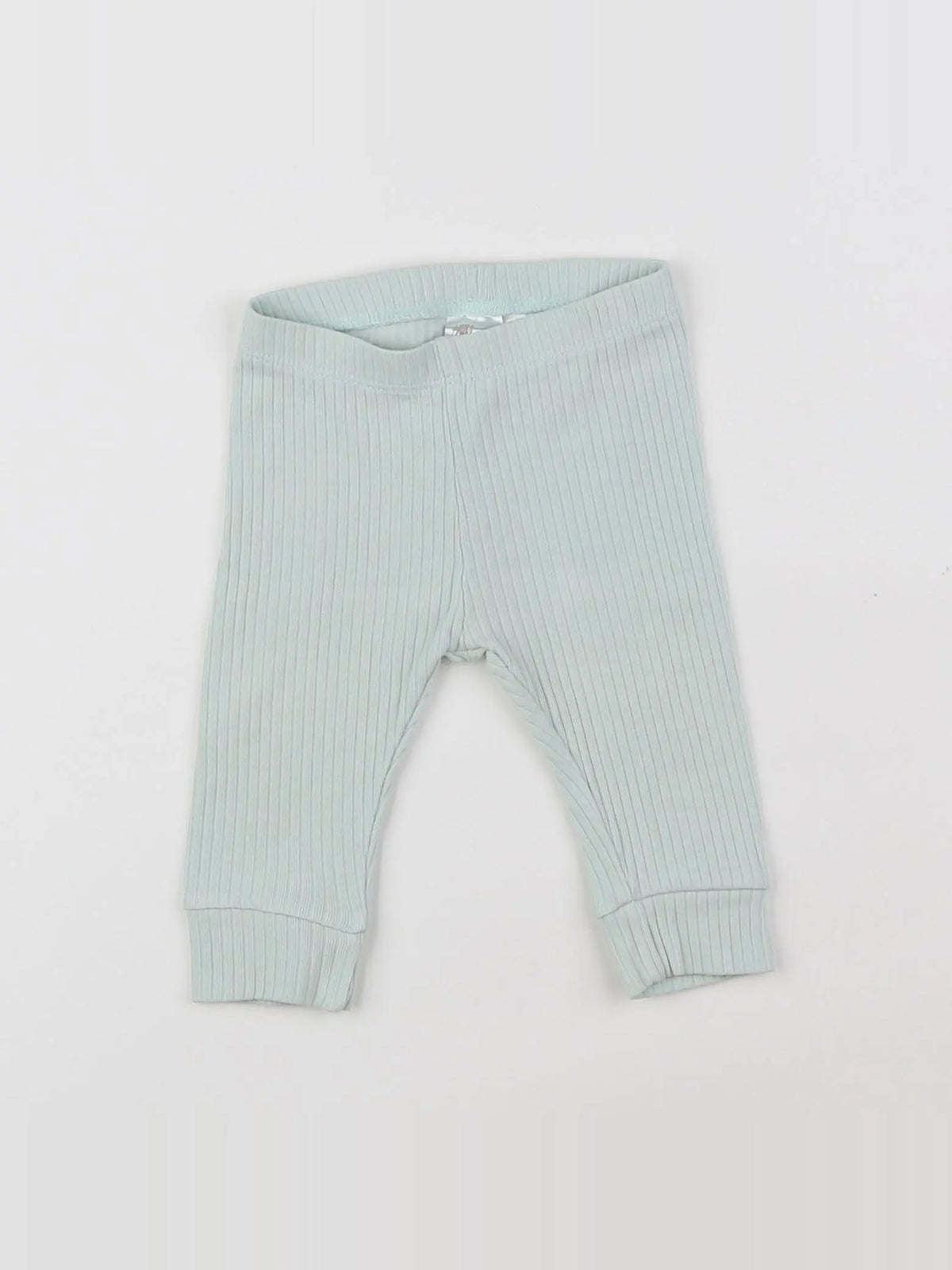 H&M - legging bleu - 3 mois