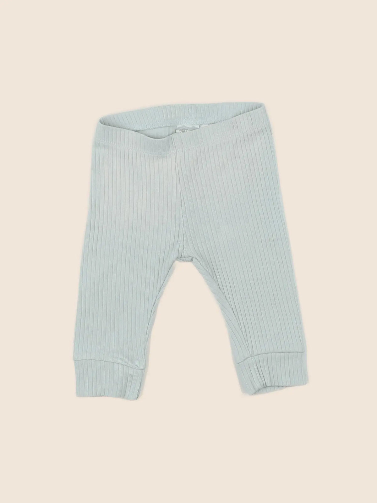 H&M - legging bleu - 3 mois