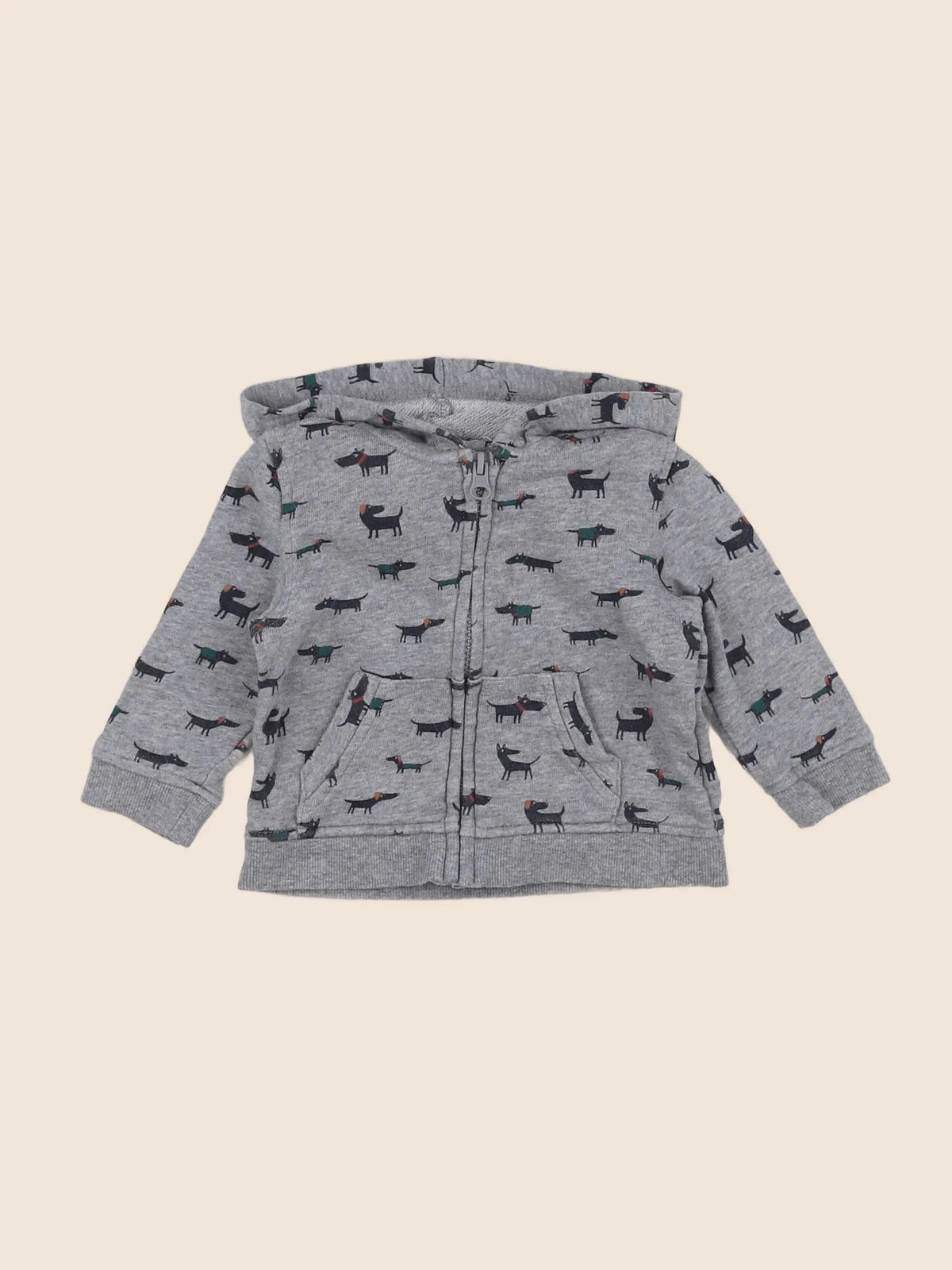 Boutchou - sweat gris - 9 mois
