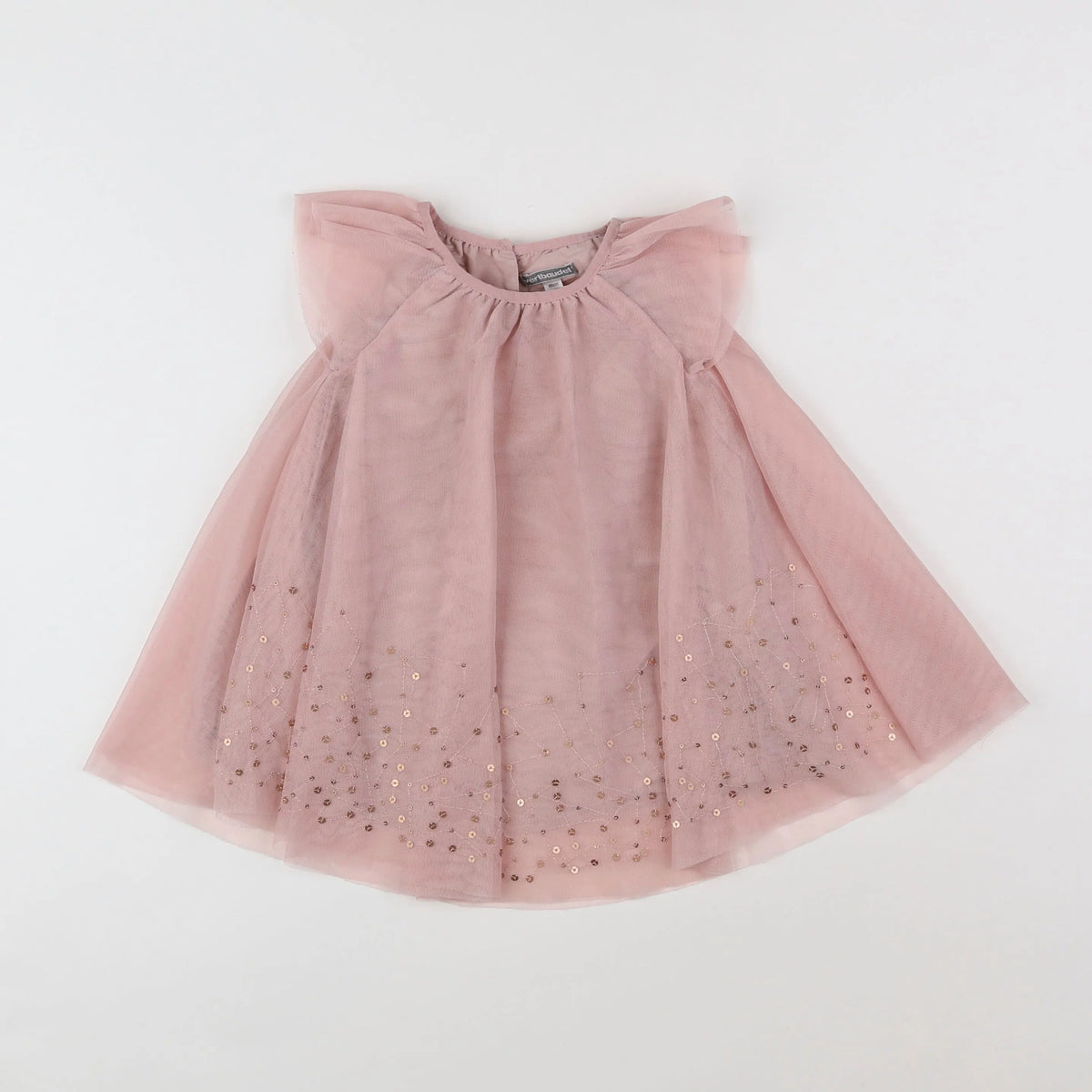 Vertbaudet - robe rose - 2 ans