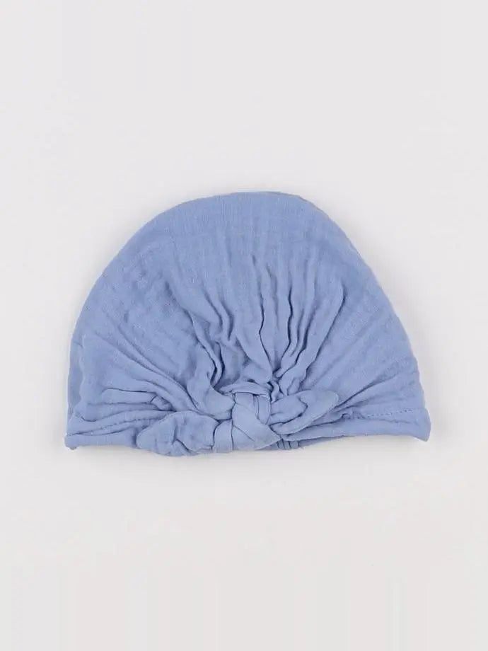 Vertbaudet - bonnet bleu - 12/18 mois