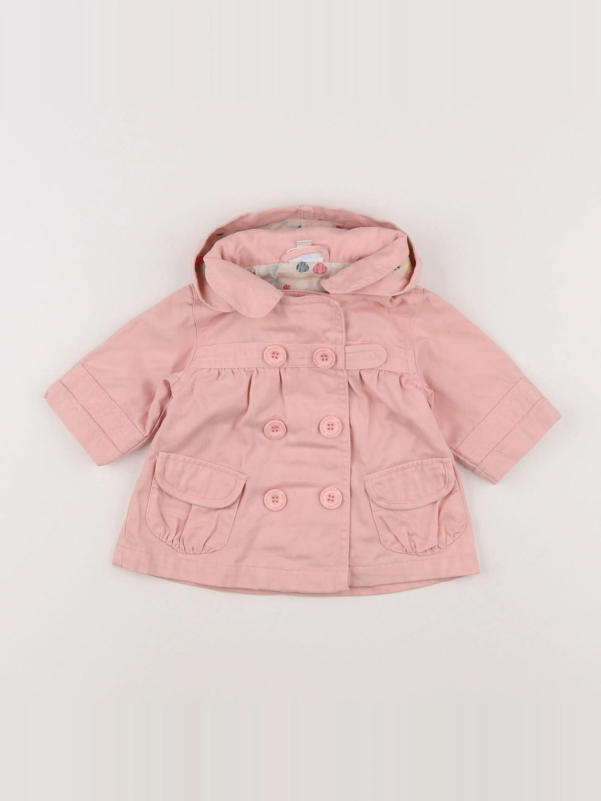 Vertbaudet - veste rose - 3 mois