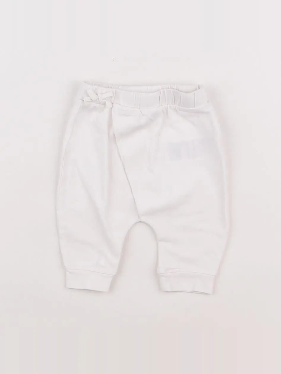 Vertbaudet - legging blanc - 1 mois