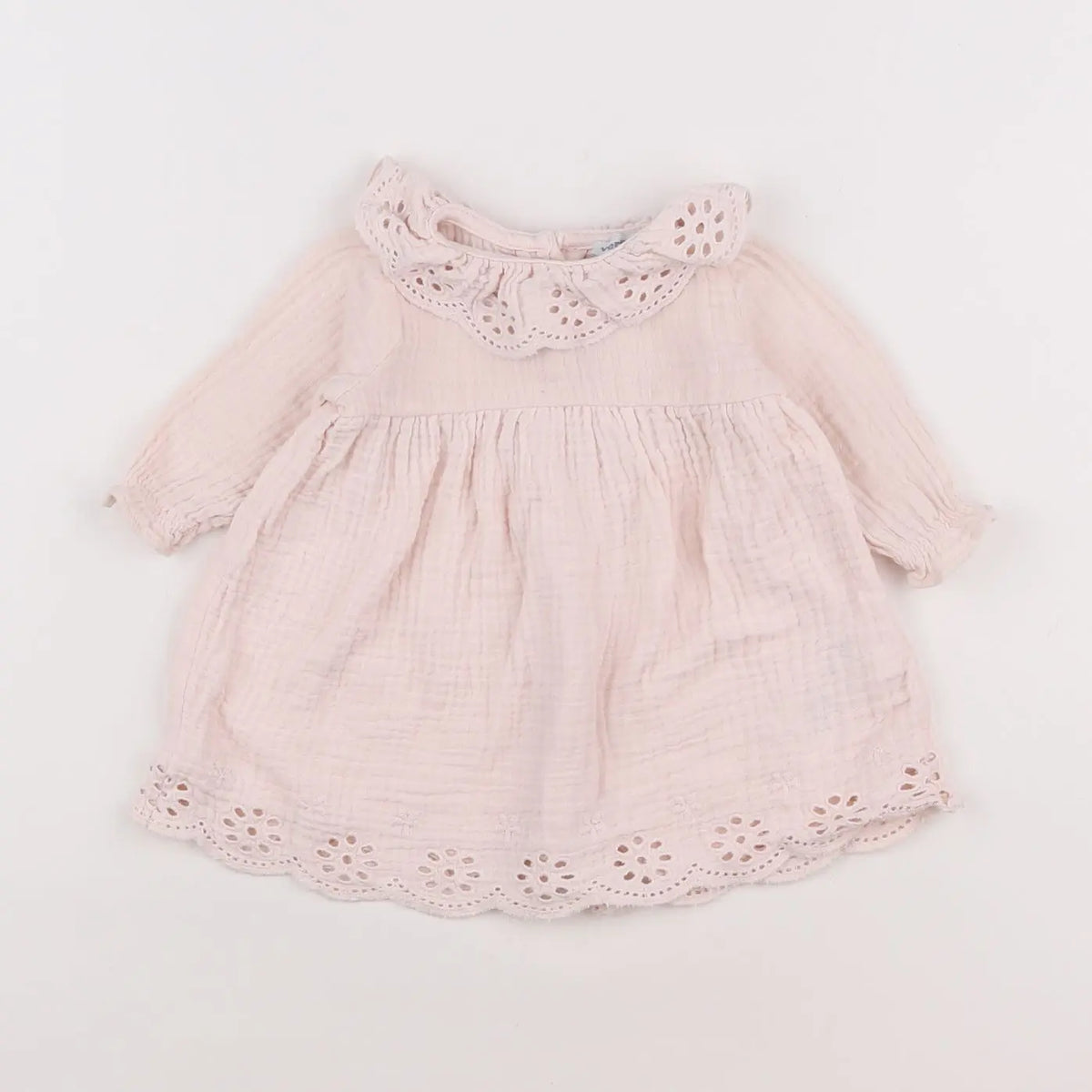 Vertbaudet - robe rose - 3 mois
