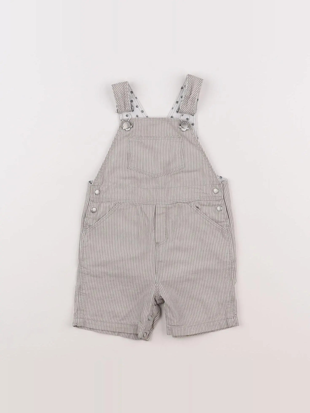 Petit Bateau - salopette beige - 12 mois