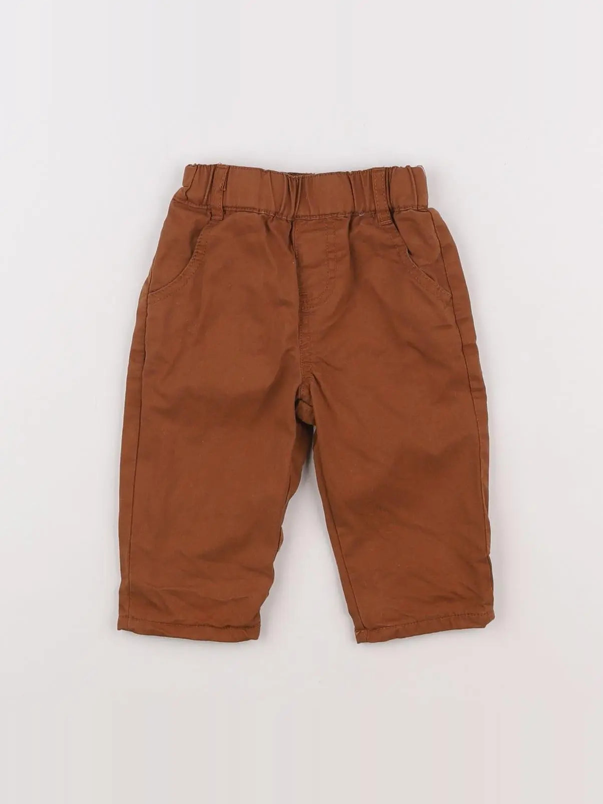 Boutchou - pantalon marron - 6 mois