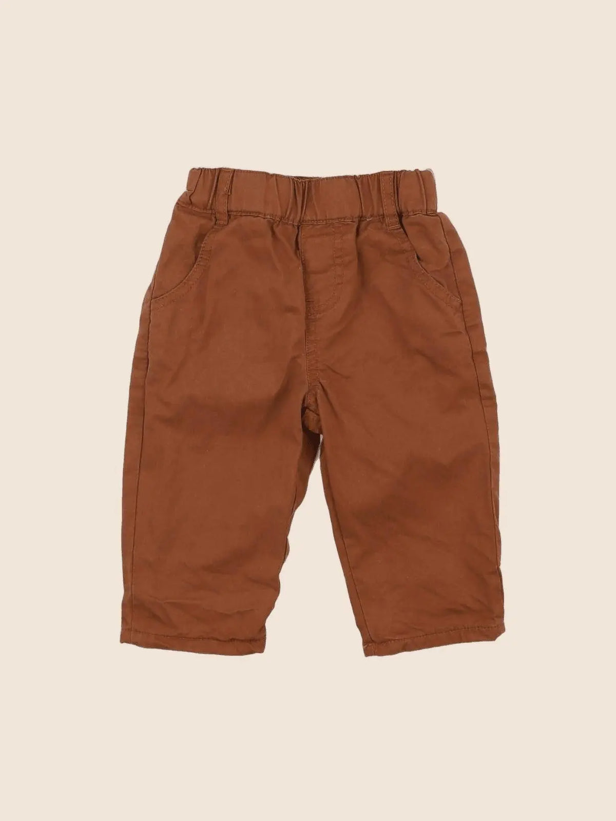 Boutchou - pantalon marron - 6 mois