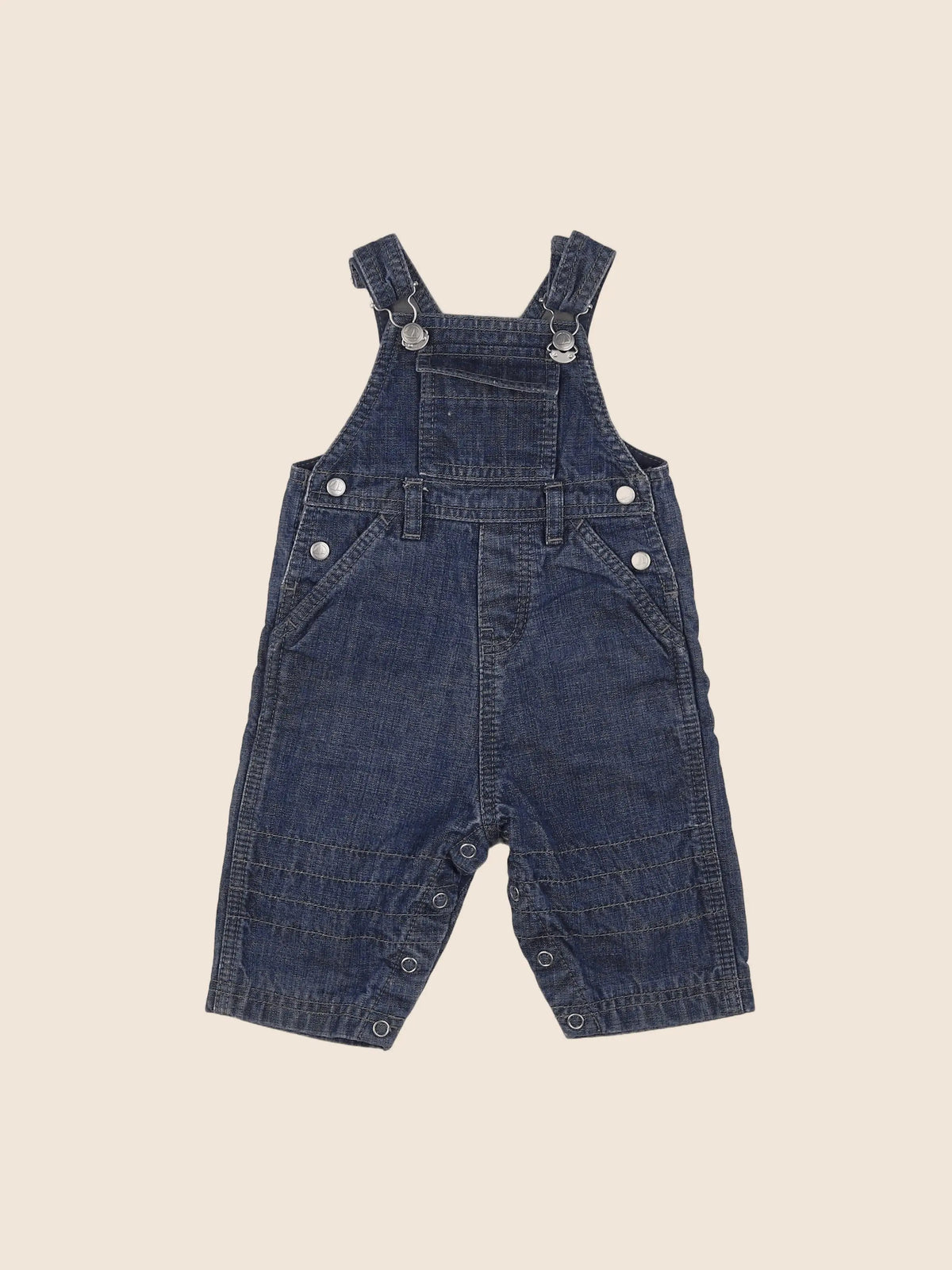 Petit Bateau - salopette bleu - 3 mois