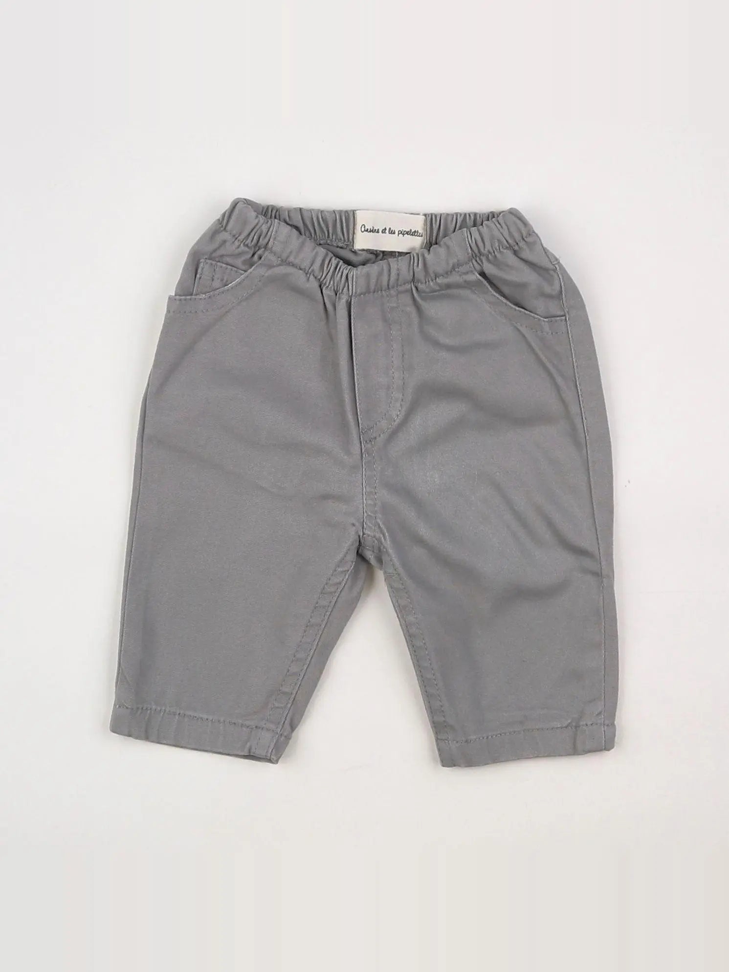 Arsène et les pipelettes - pantalon gris - 3 mois