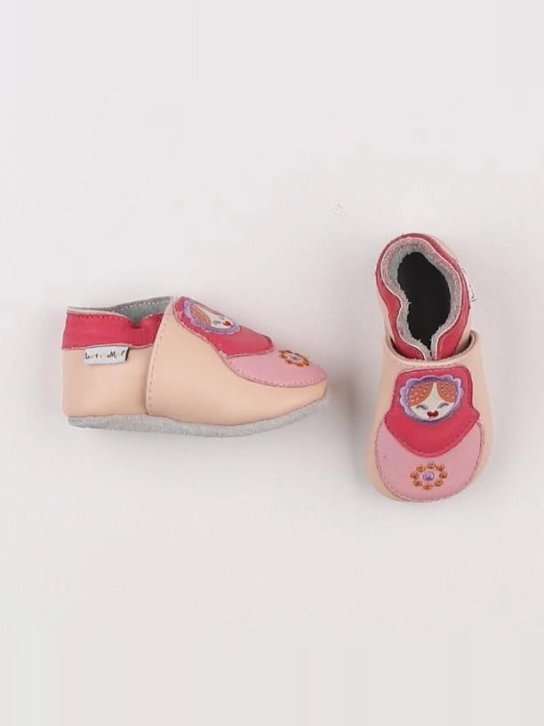 Lait et Miel - chaussons rose - pointure 15/17