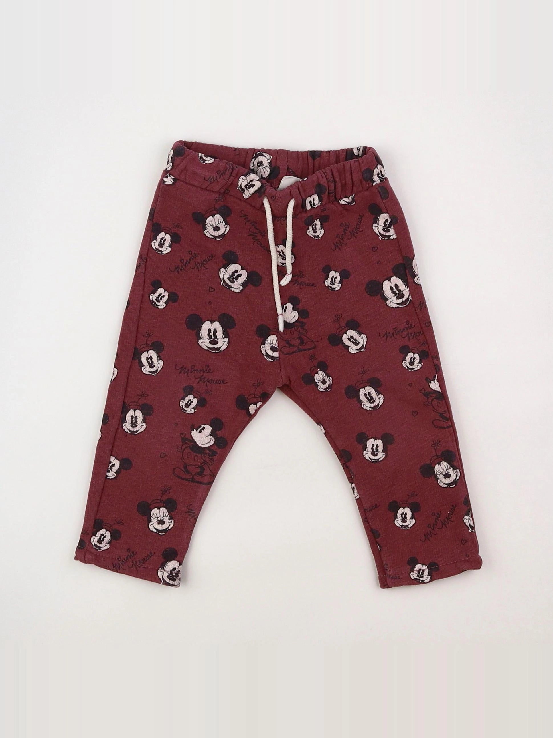 Zara - jogging violet - 6/9 mois