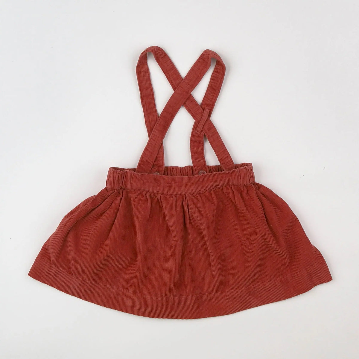 Vertbaudet - jupe rouge - 12 mois