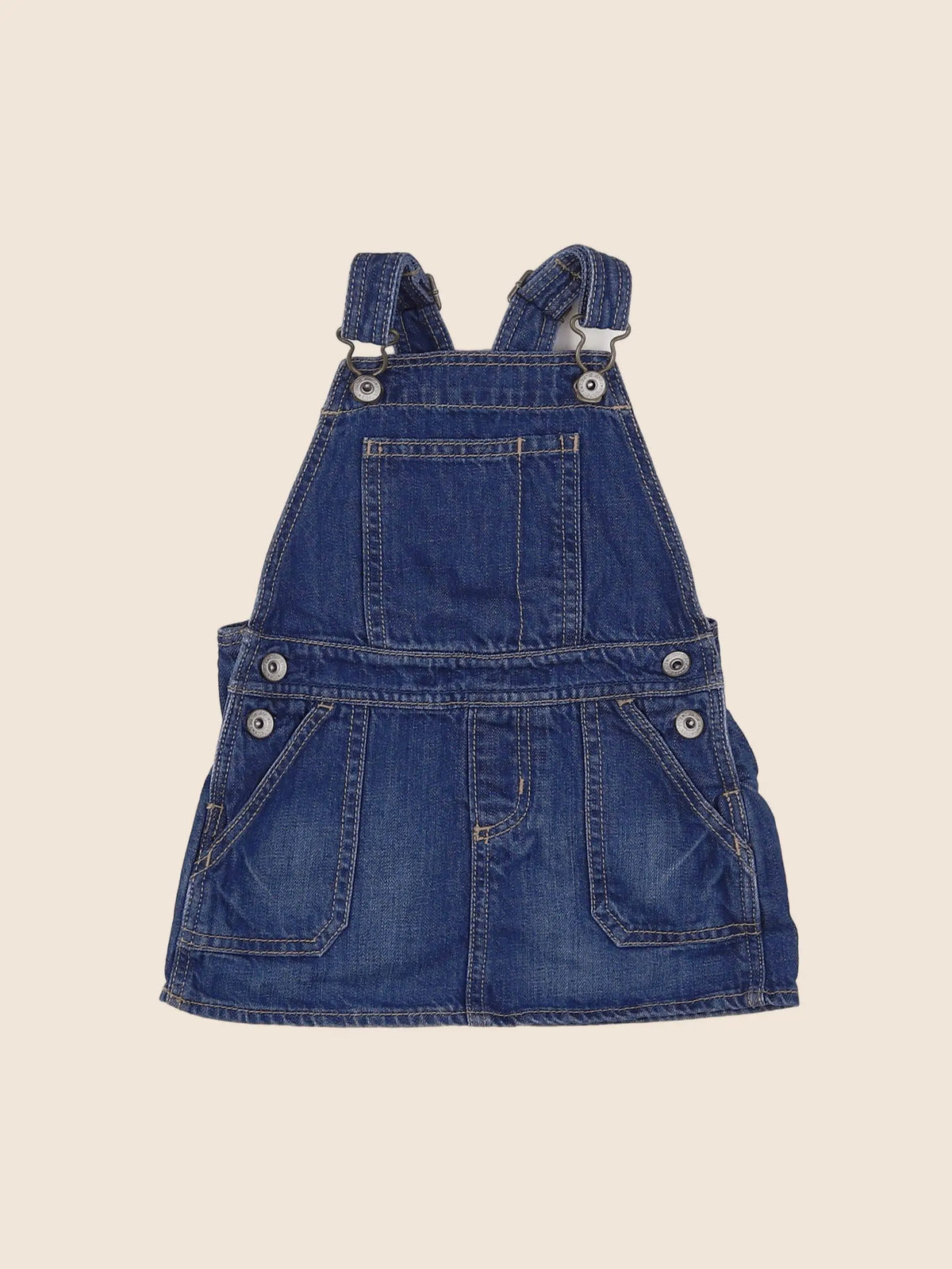 GAP - robe bleu - 12/18 mois