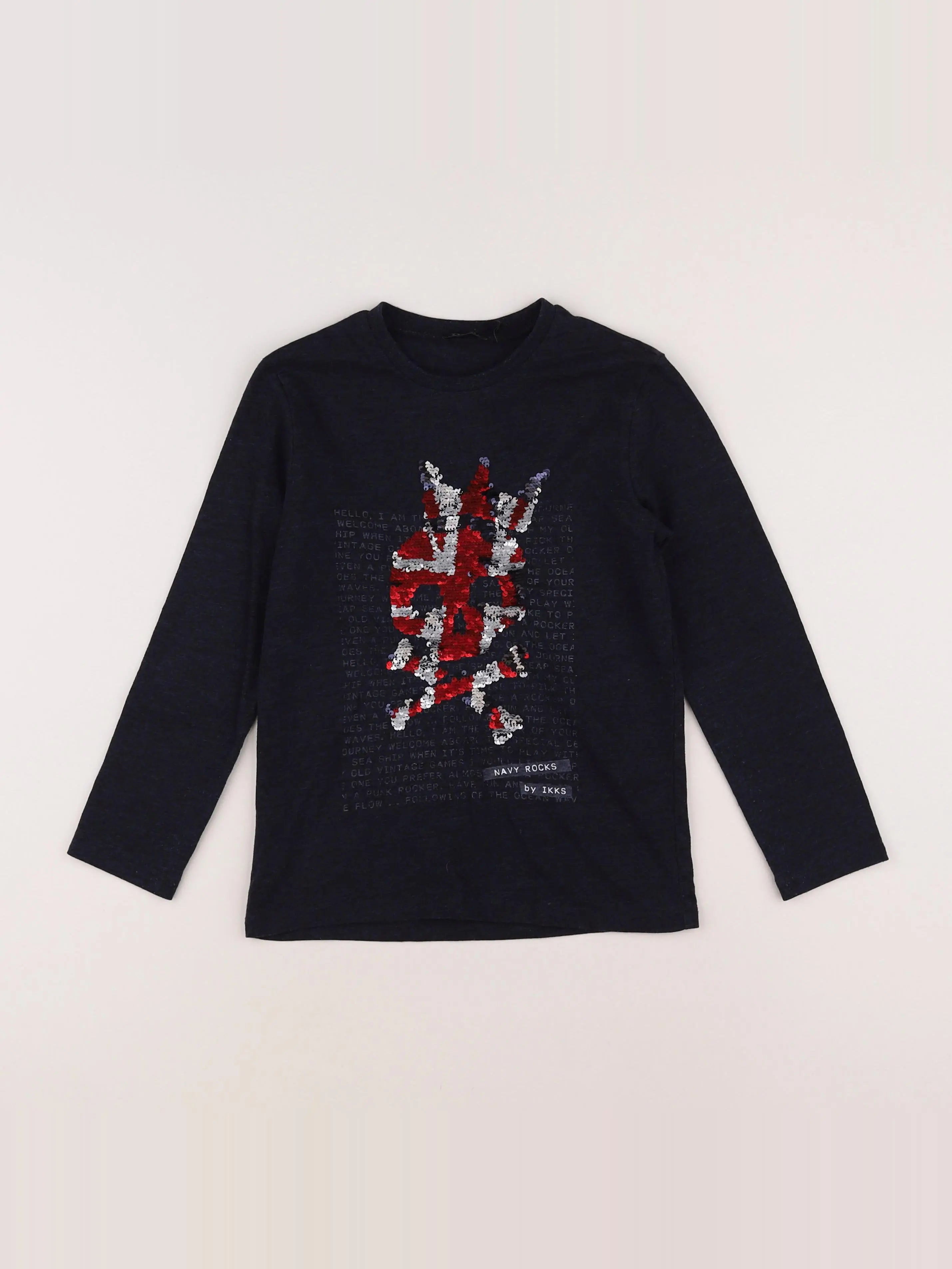 IKKS - tee-shirt multicolore - 6 ans