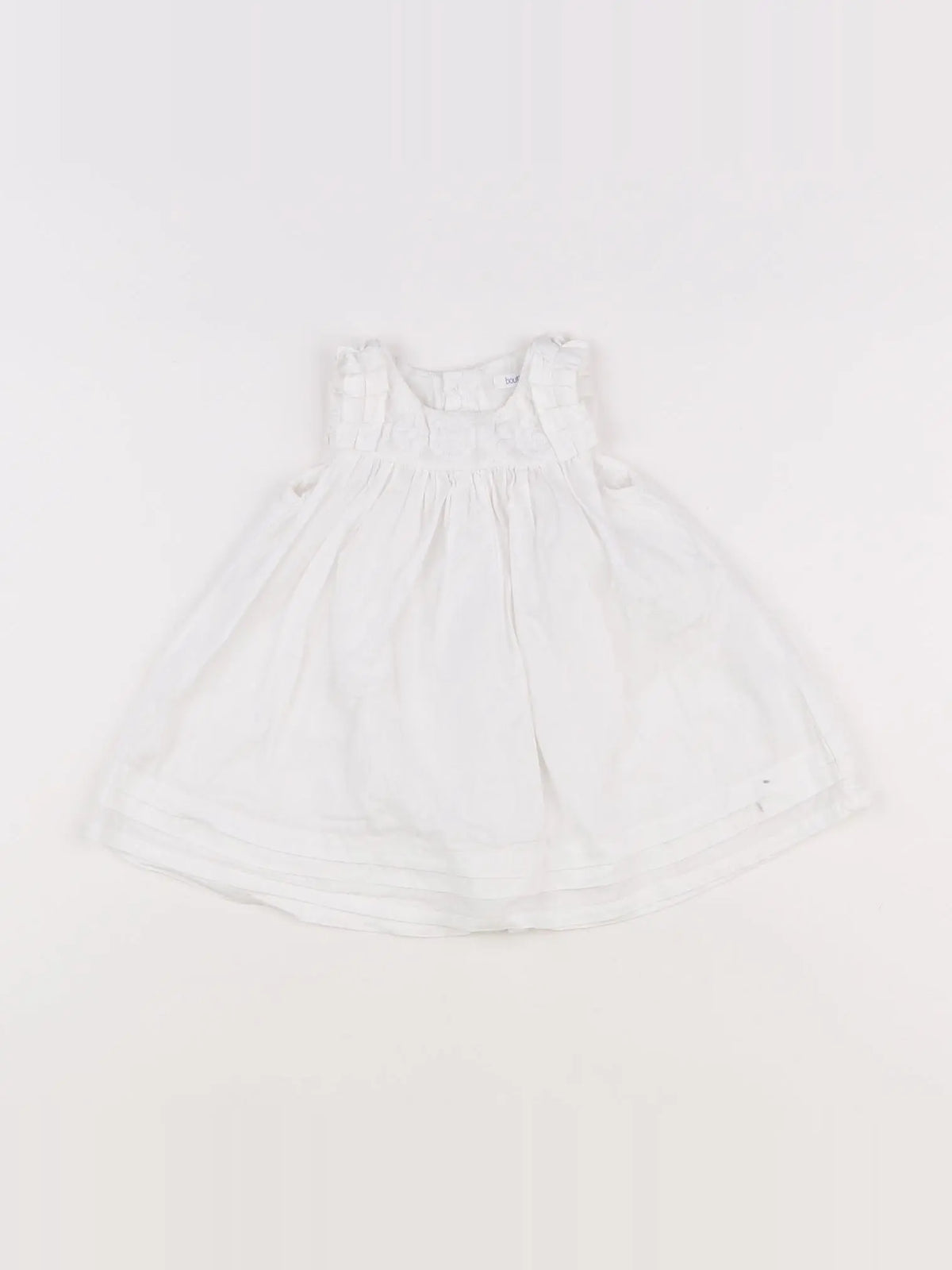 Boutchou - blouse blanc - 3 mois