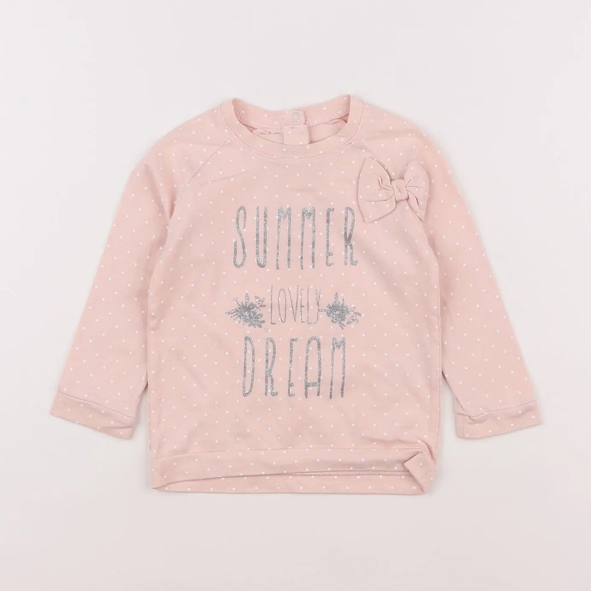 Vertbaudet - tee-shirt rose - 18 mois