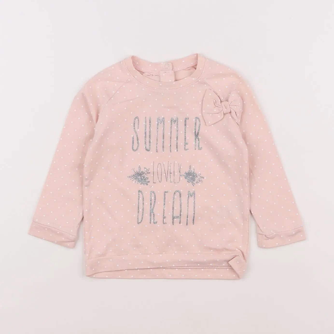 Vertbaudet - tee-shirt rose - 18 mois