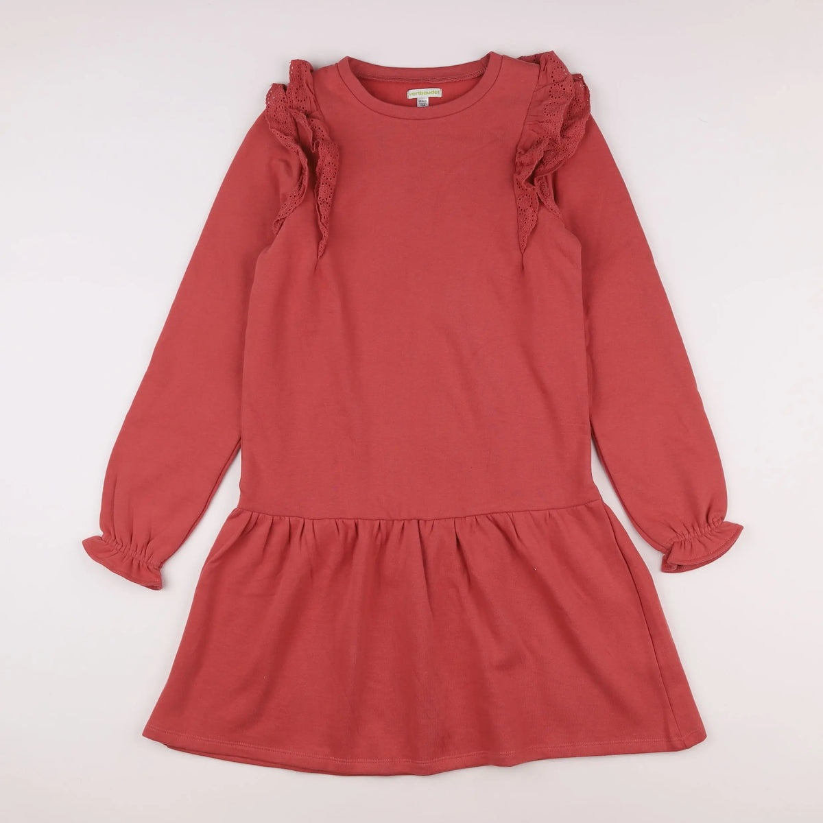 Vertbaudet - robe rouge - 12 ans