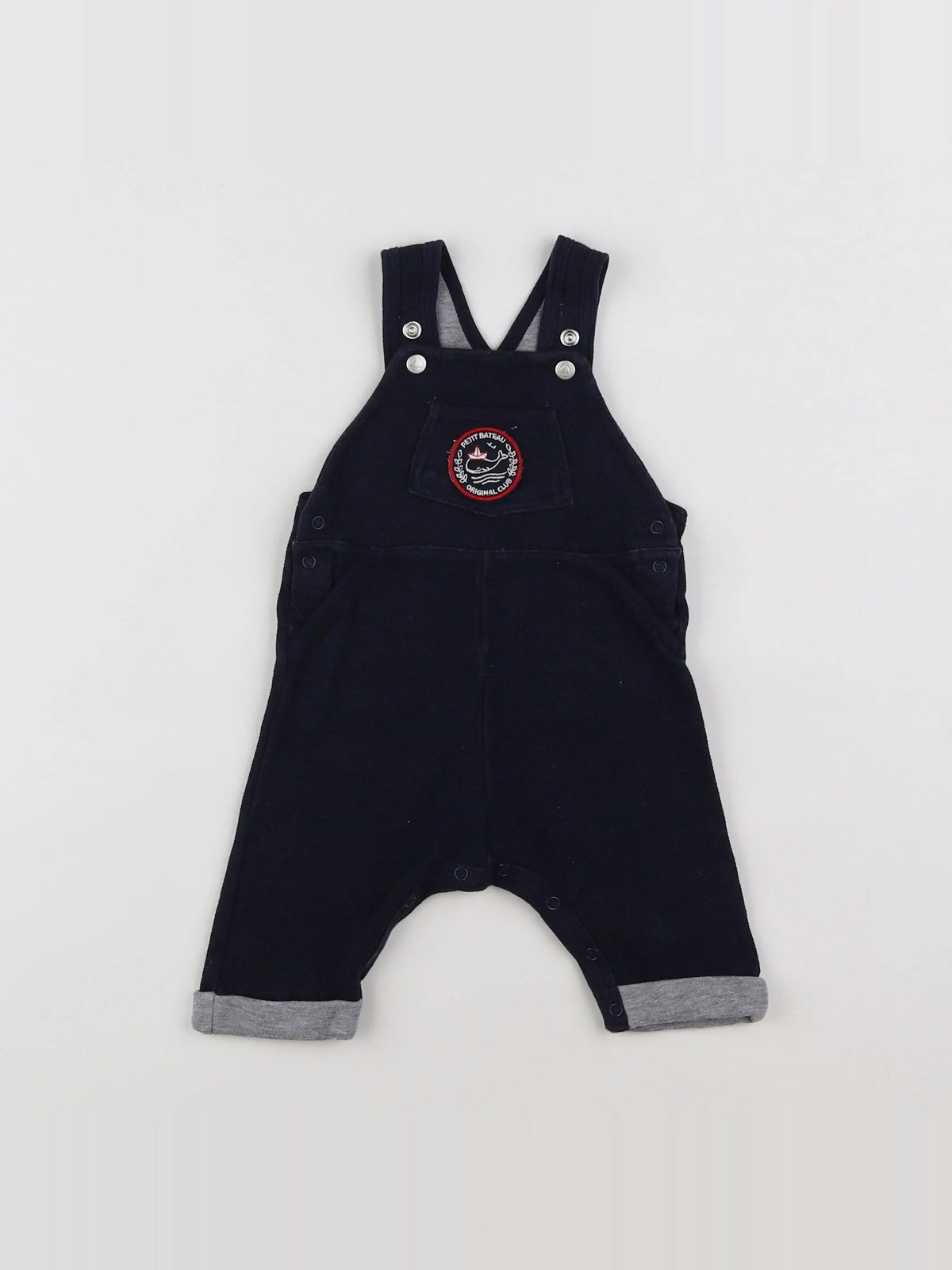 Petit Bateau - combinaison bleu - 3 mois