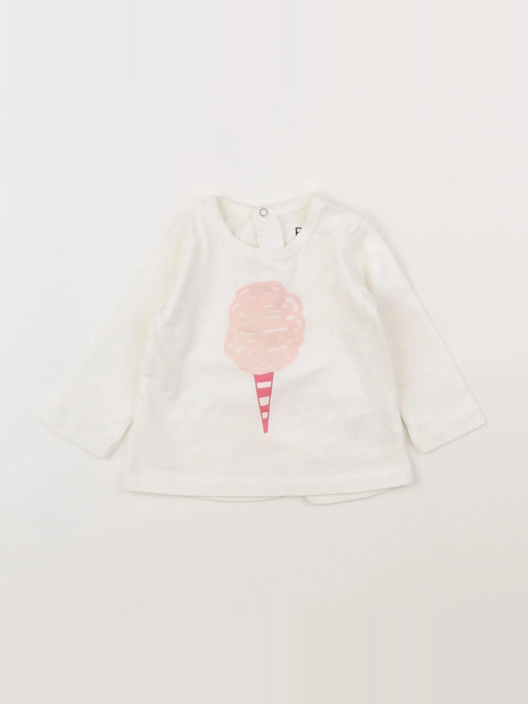 La Redoute - tee-shirt rose - 3 mois