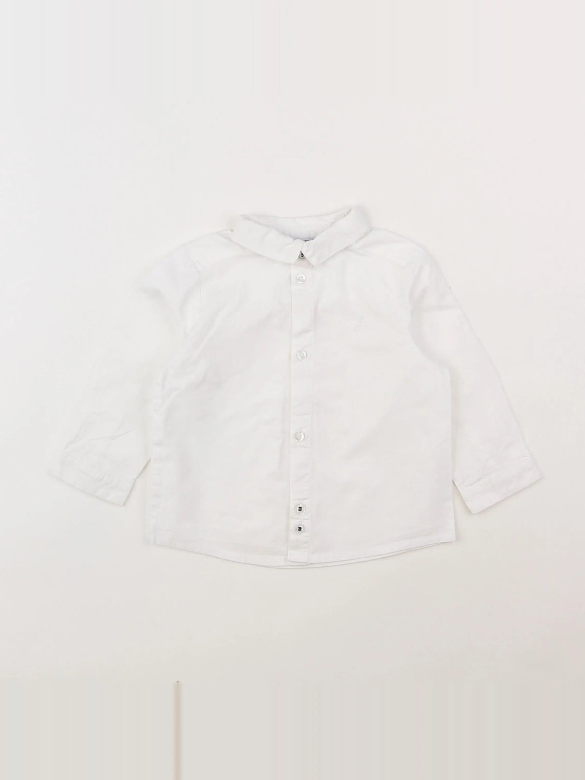 Jacadi - chemise blanc - 12 mois