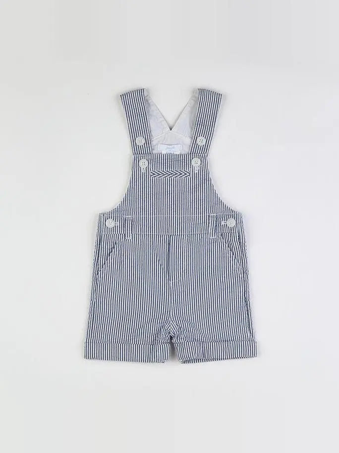 Jacadi - salopette bleu - 6 mois