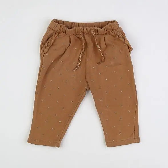 Vertbaudet - jogging marron - 12 mois