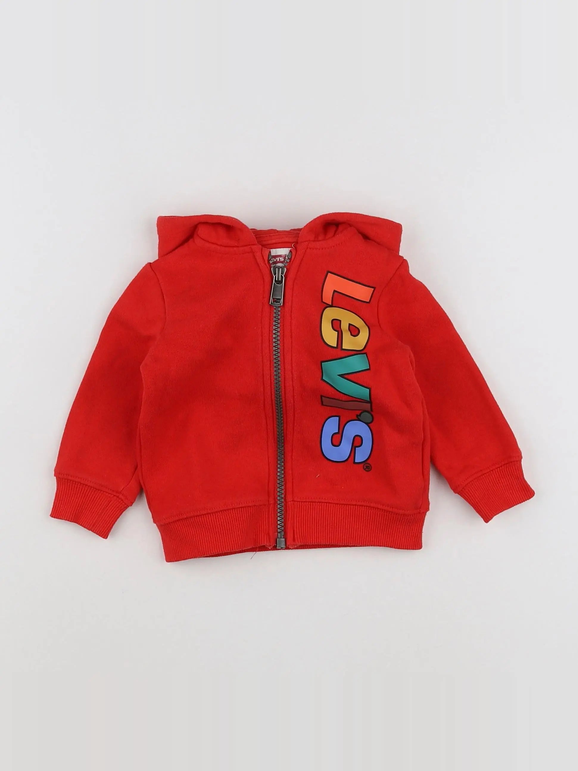 Levi's - sweat rouge - 6 mois