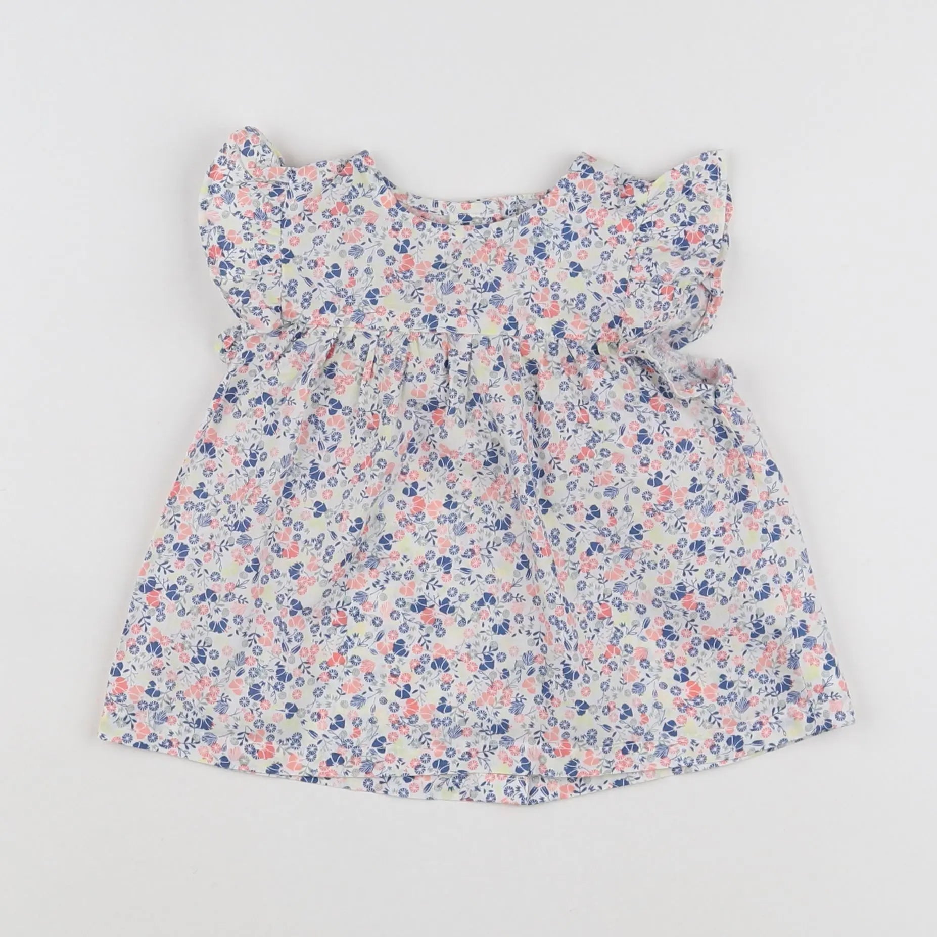 Vertbaudet - blouse multicolore - 12 mois