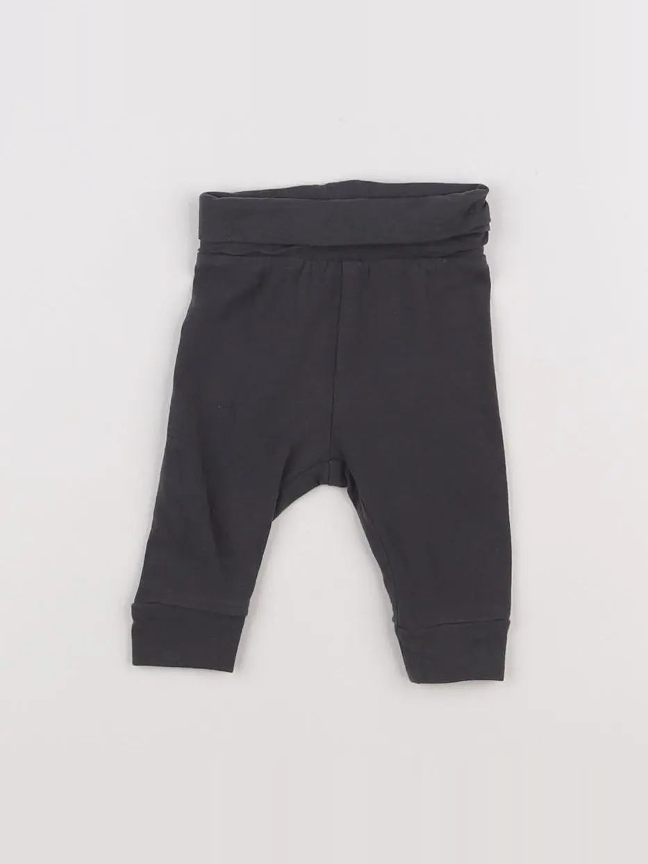 Vertbaudet - legging gris - 1 mois
