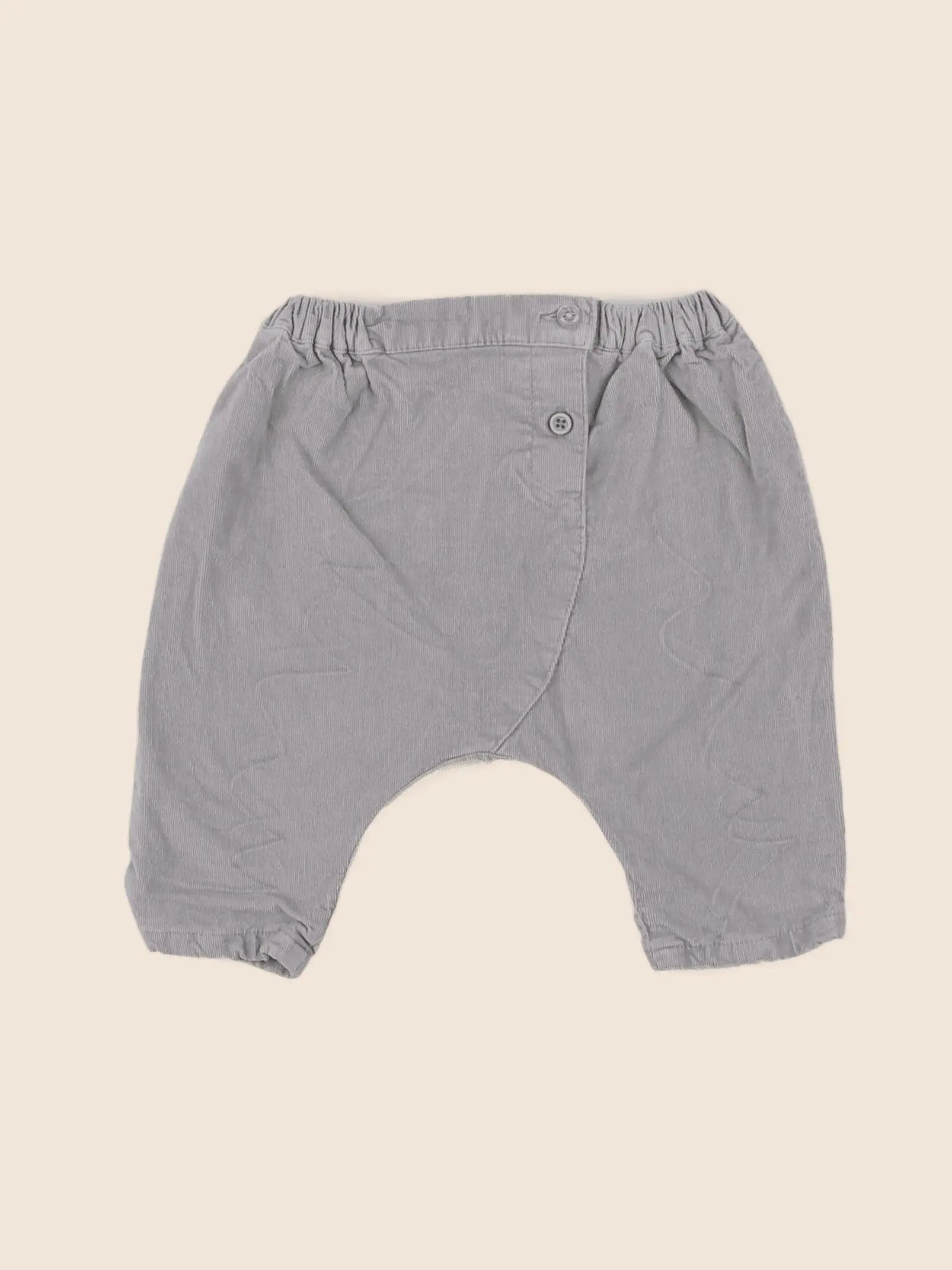 Boutchou - pantalon gris - 1 mois