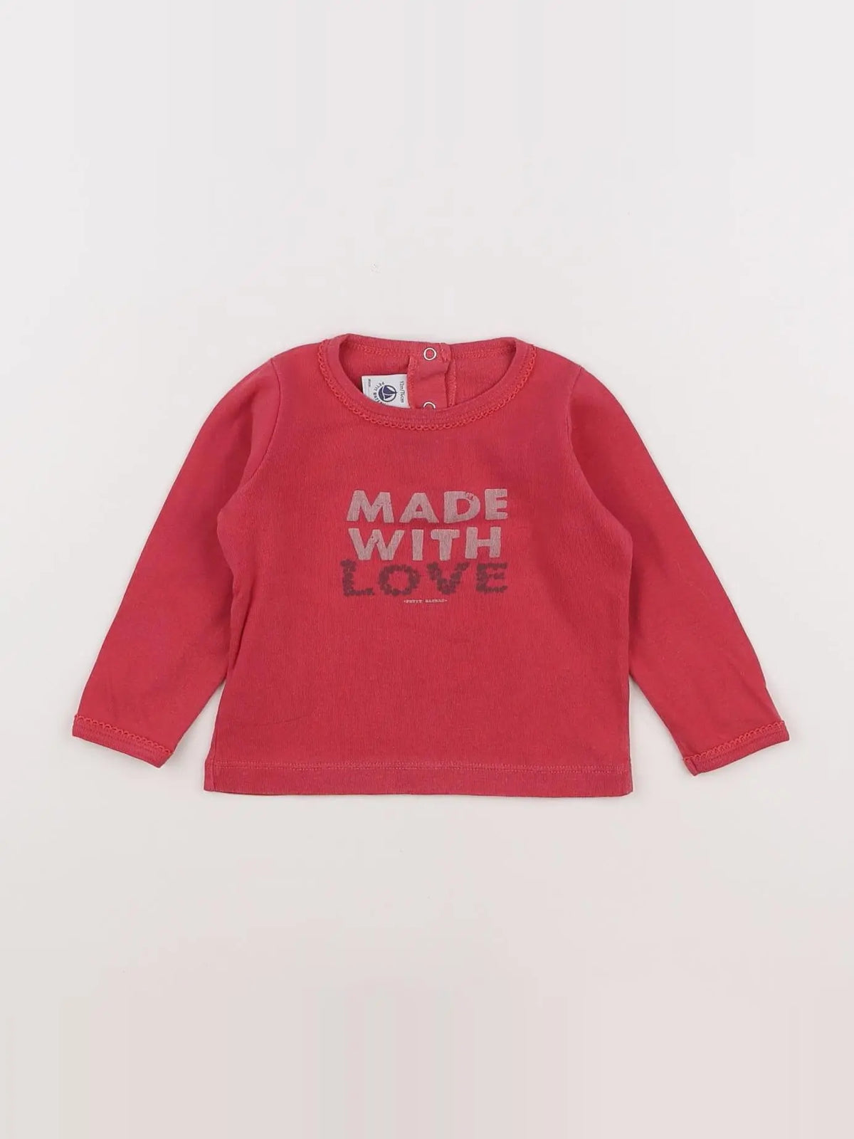Petit Bateau - tee-shirt multicolore - 12 mois
