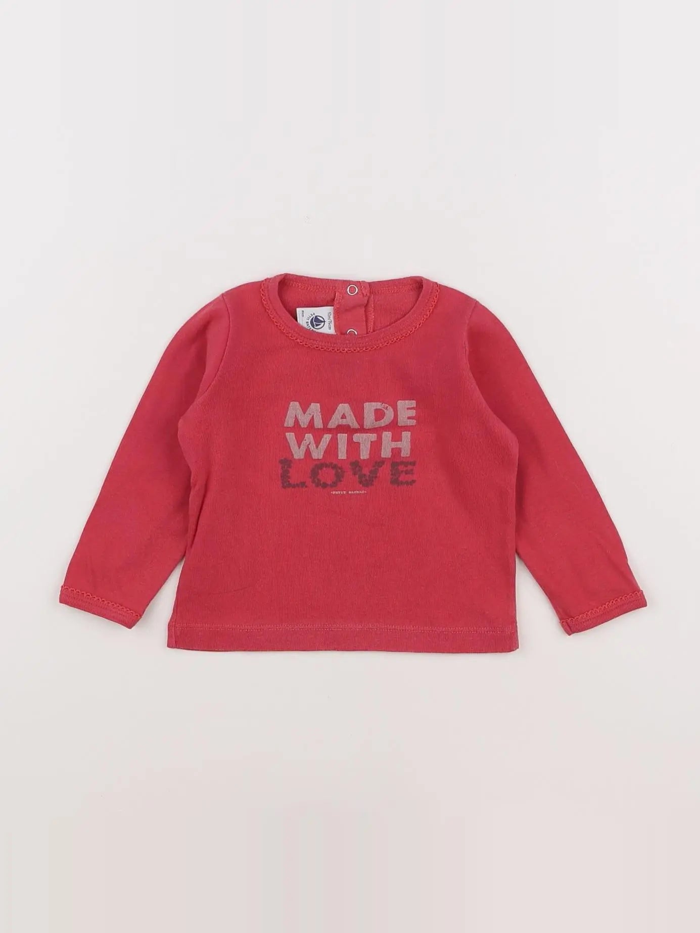 Petit Bateau - tee-shirt multicolore - 12 mois