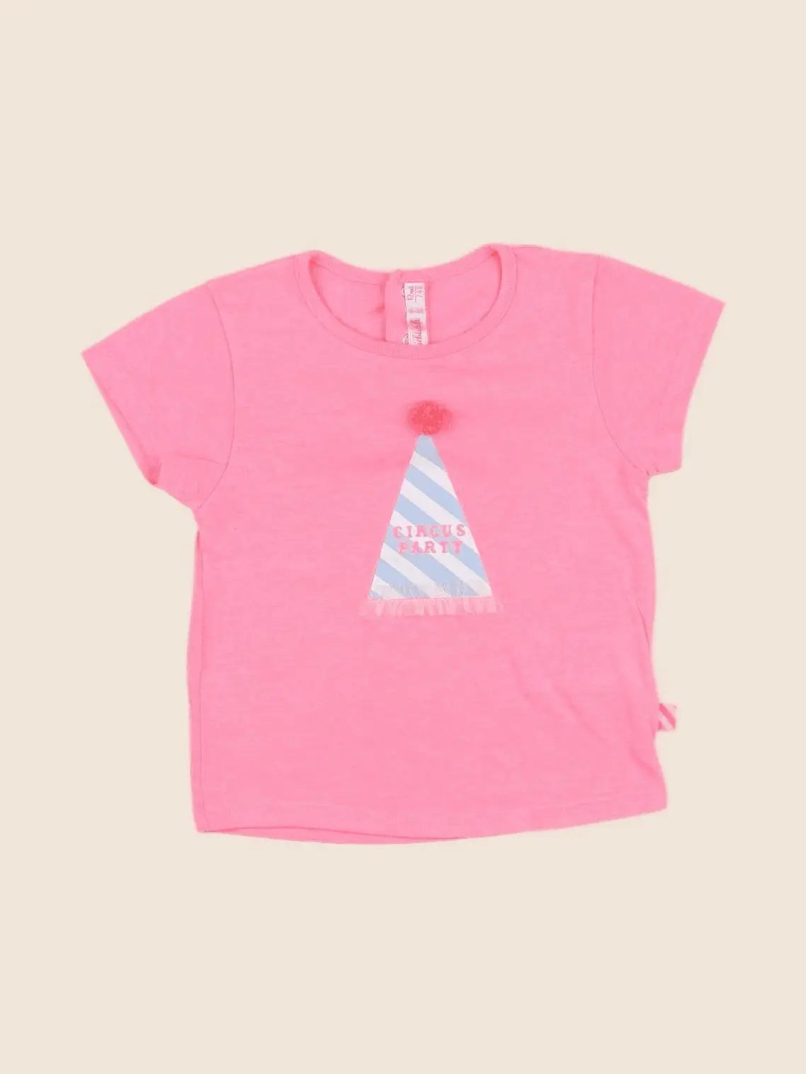 Billie Blush - tee-shirt rose fluo - 12 mois