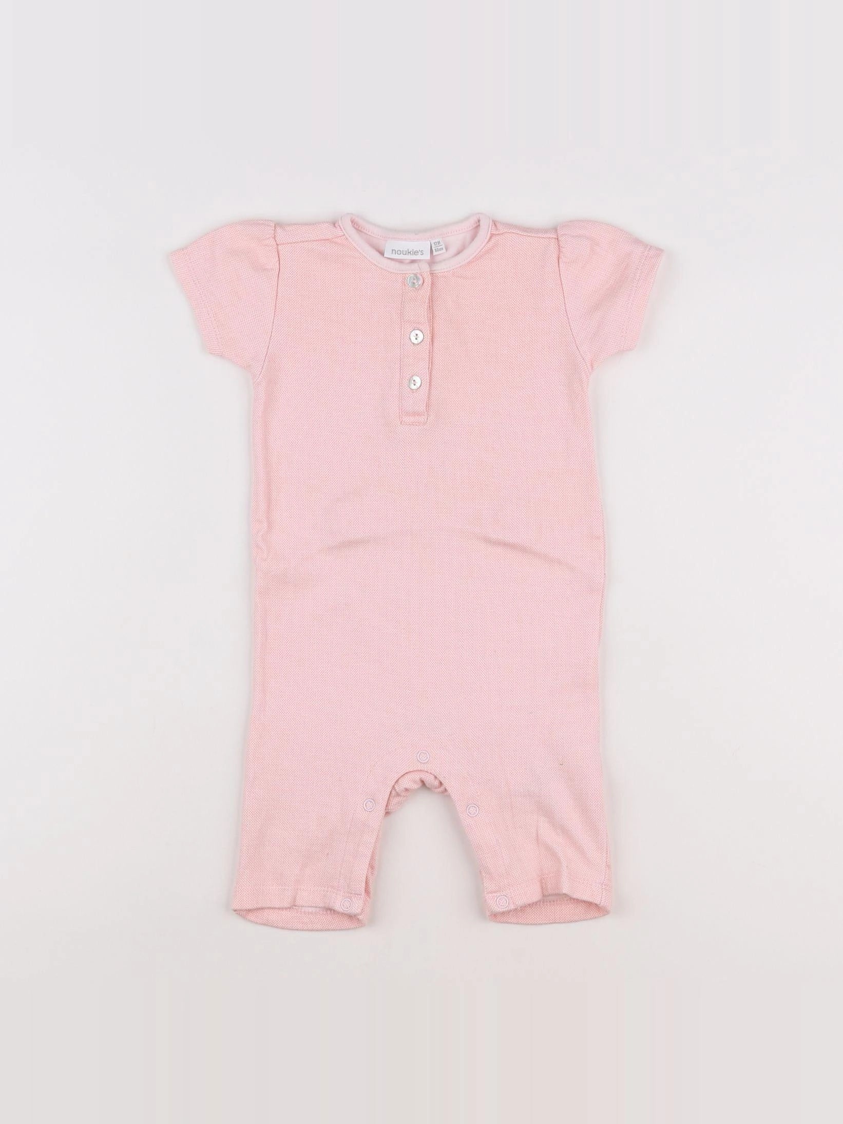Noukie's - combinaison rose - 12 mois