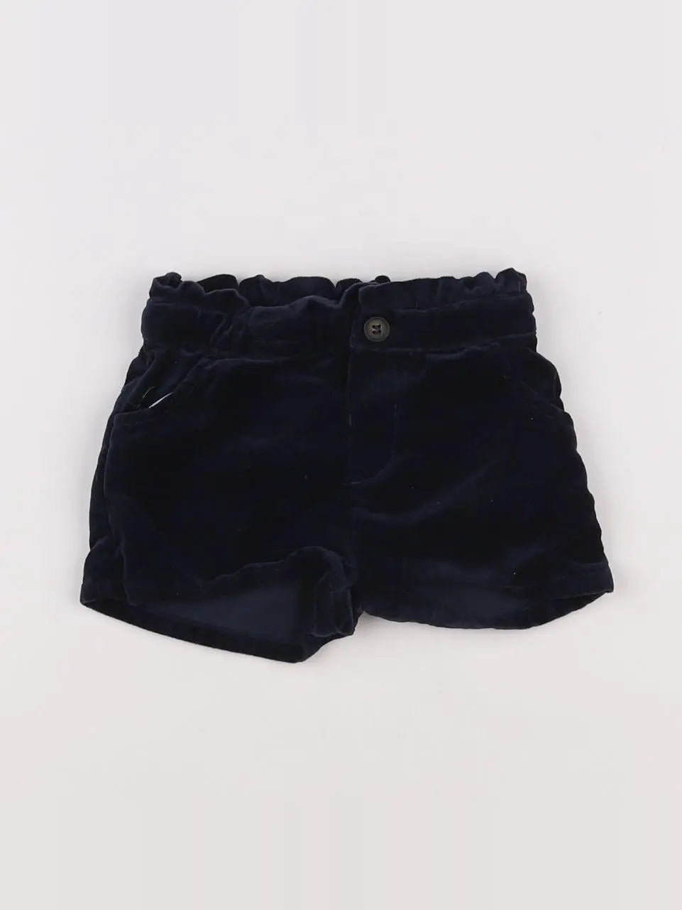 Boutchou - short bleu - 12 mois