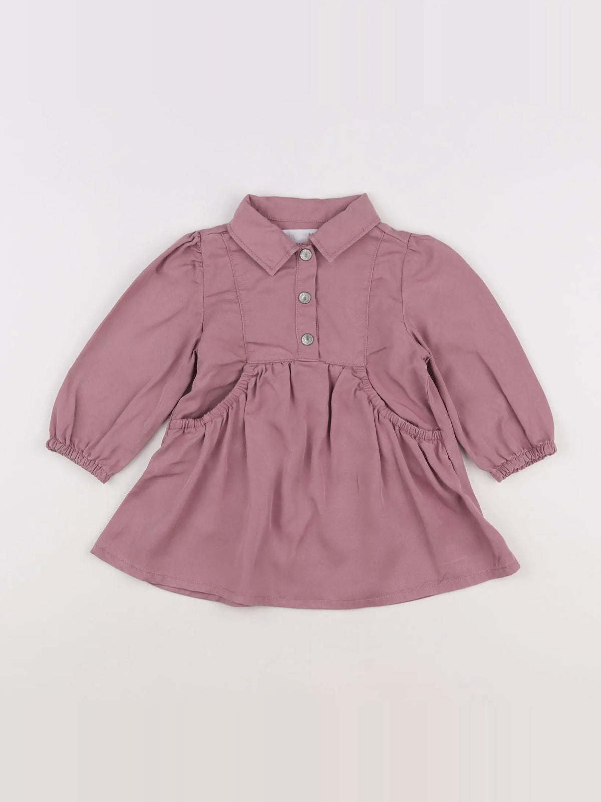 Zara - robe rose - 9/12 mois