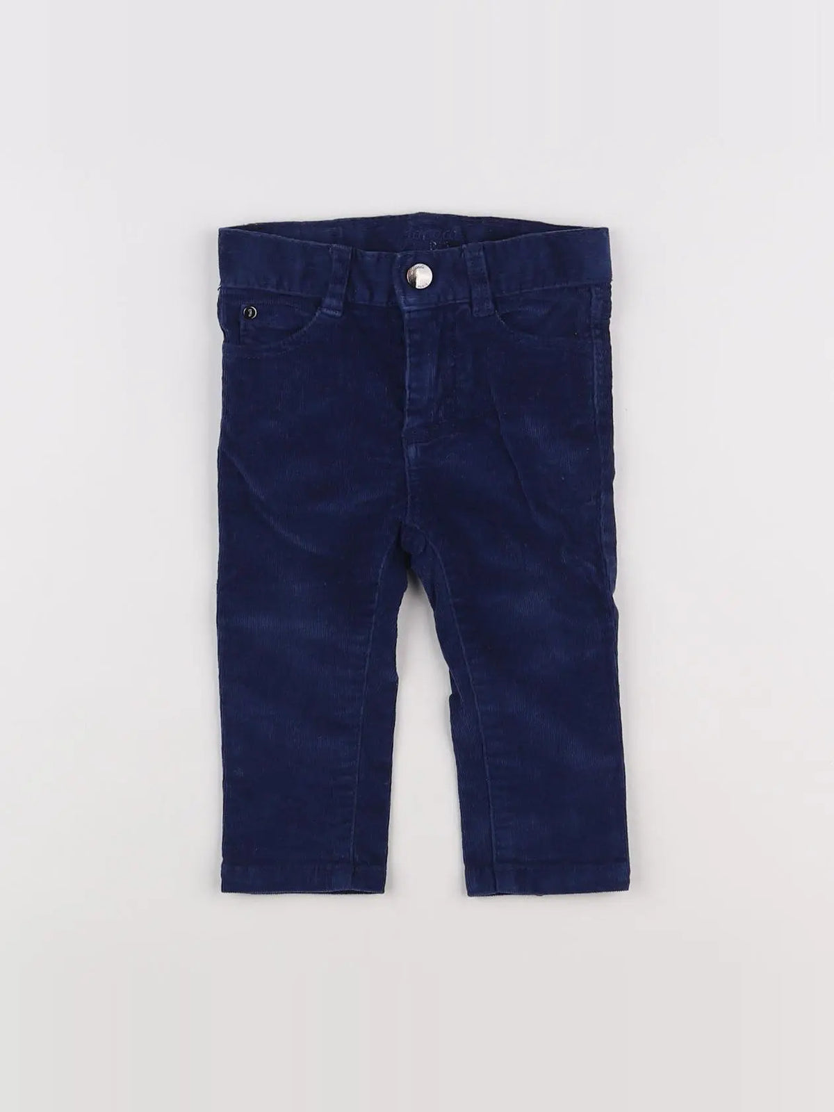 Jacadi - pantalon bleu - 12 mois