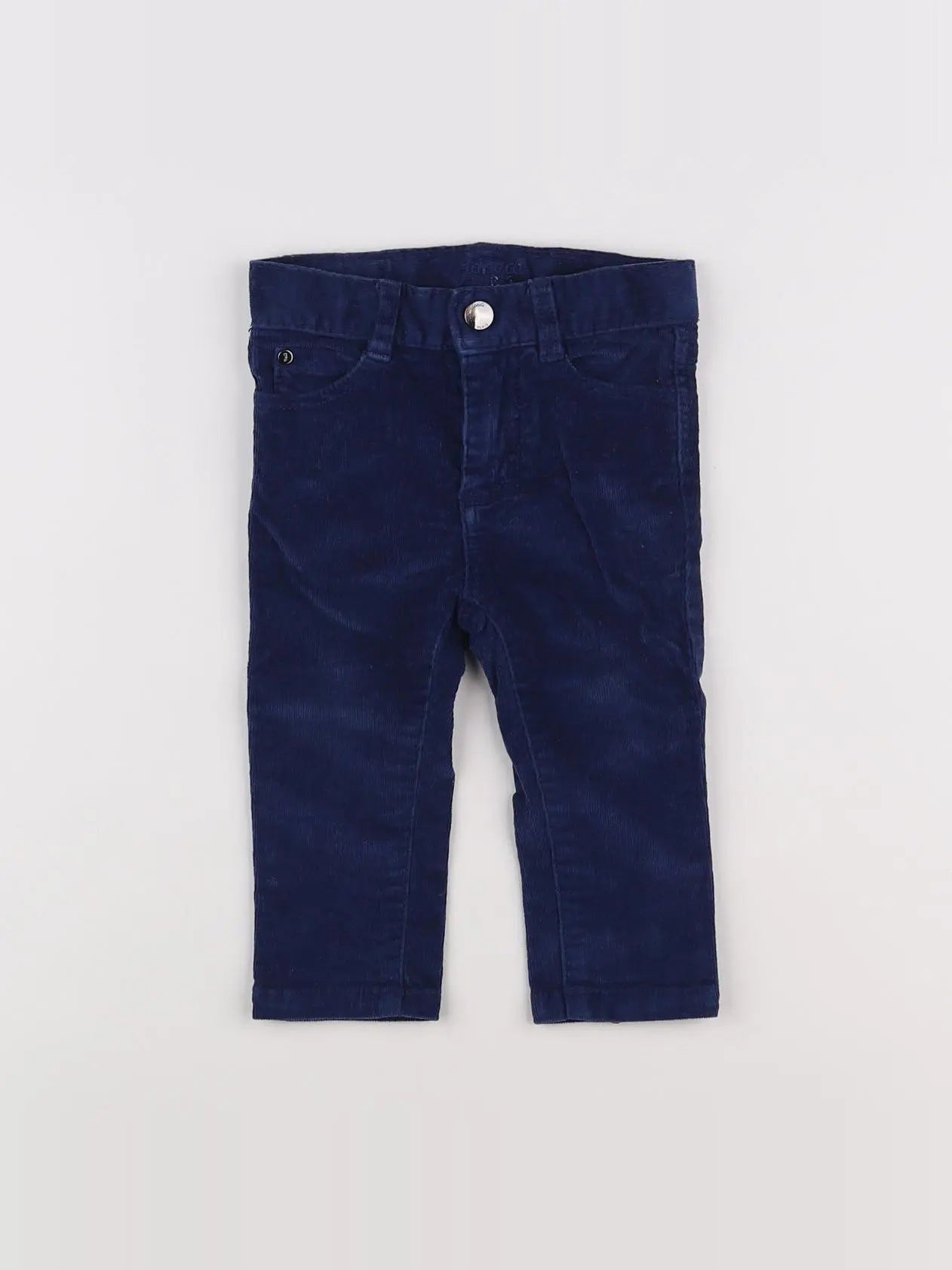Jacadi - pantalon bleu - 12 mois