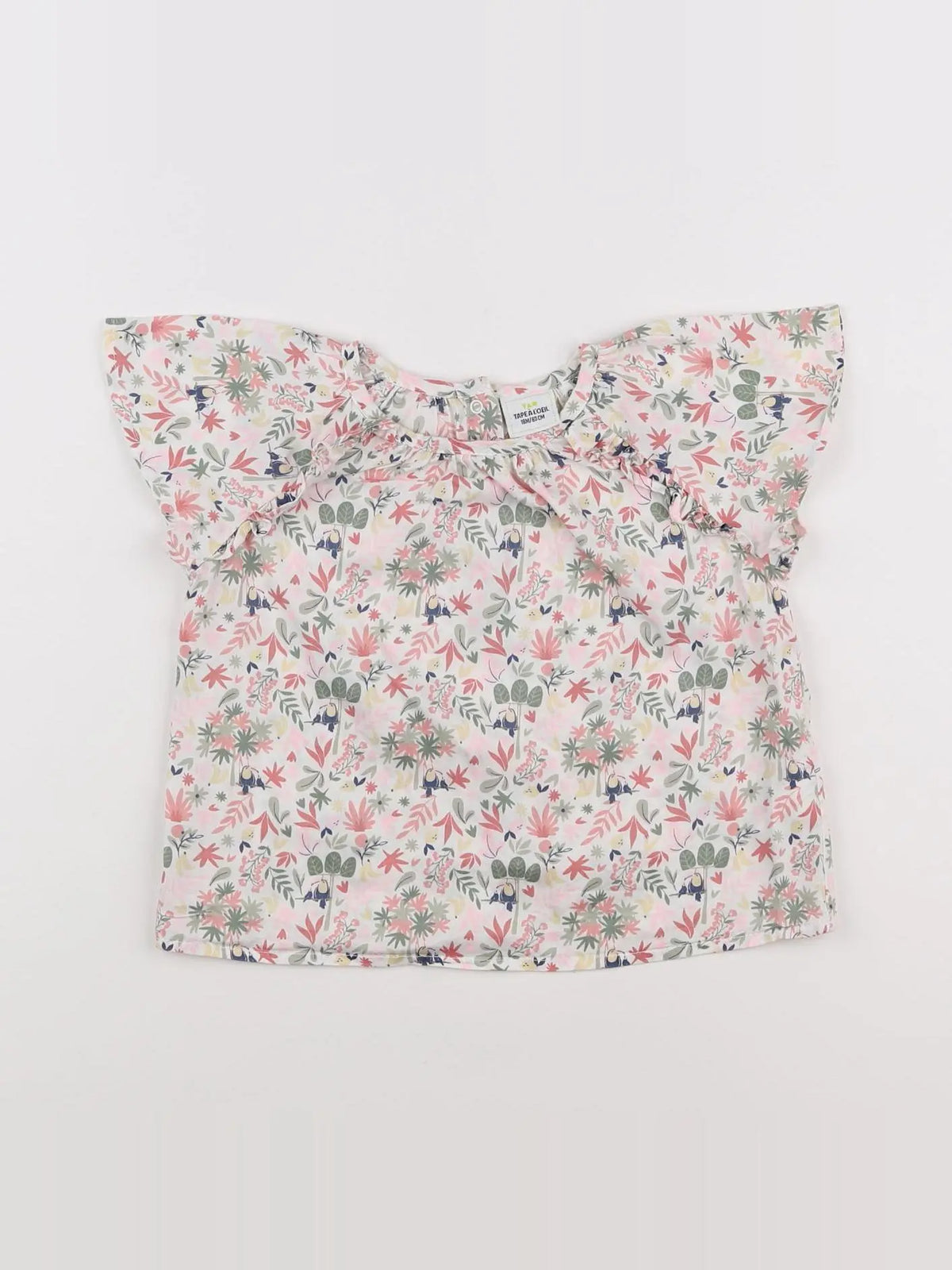 Tape à l'oeil - blouse multicolore - 18 mois